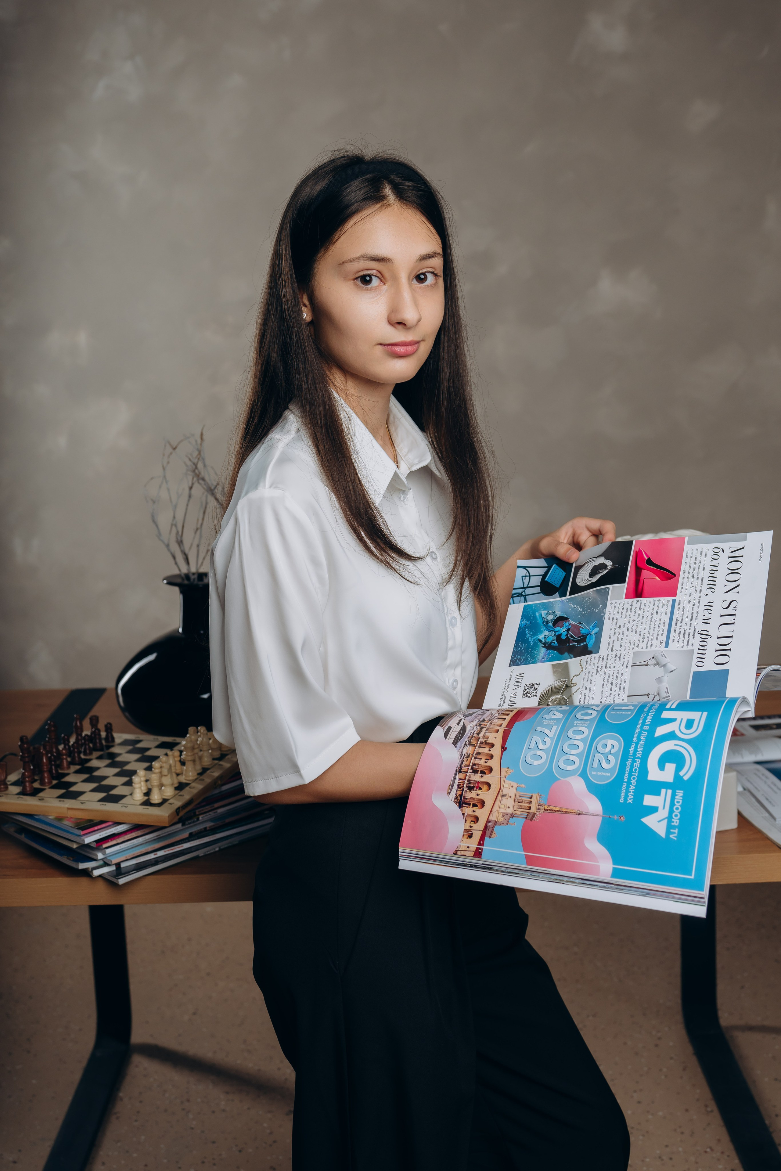 Рекламная съемка Woodbook. Efimova Model Agency