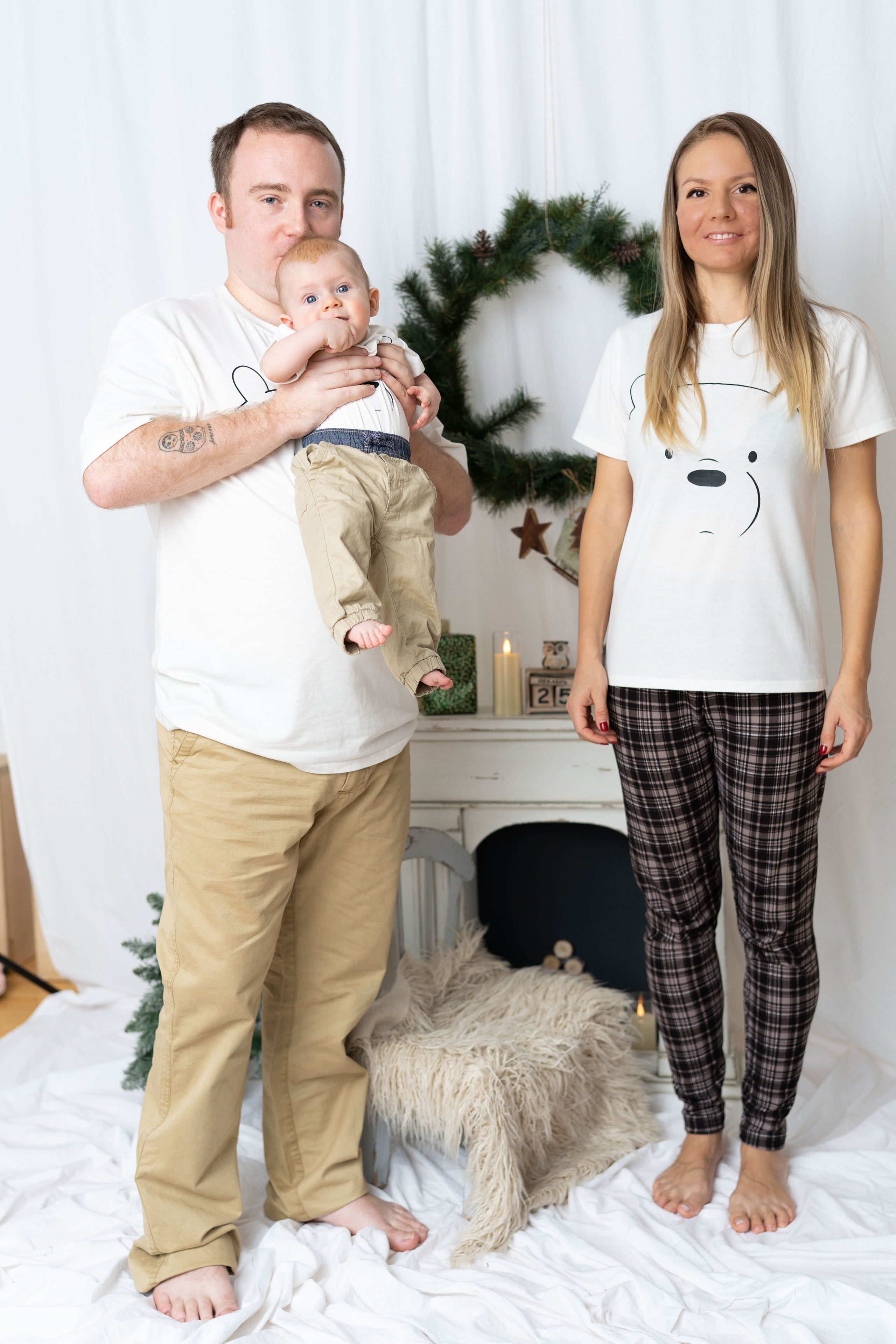 Семейная, Новогодняя, фотосессия. (Майкл, Амелия, Лариса, Данеил). Семейный фотограф в Москве Светлана Немкина