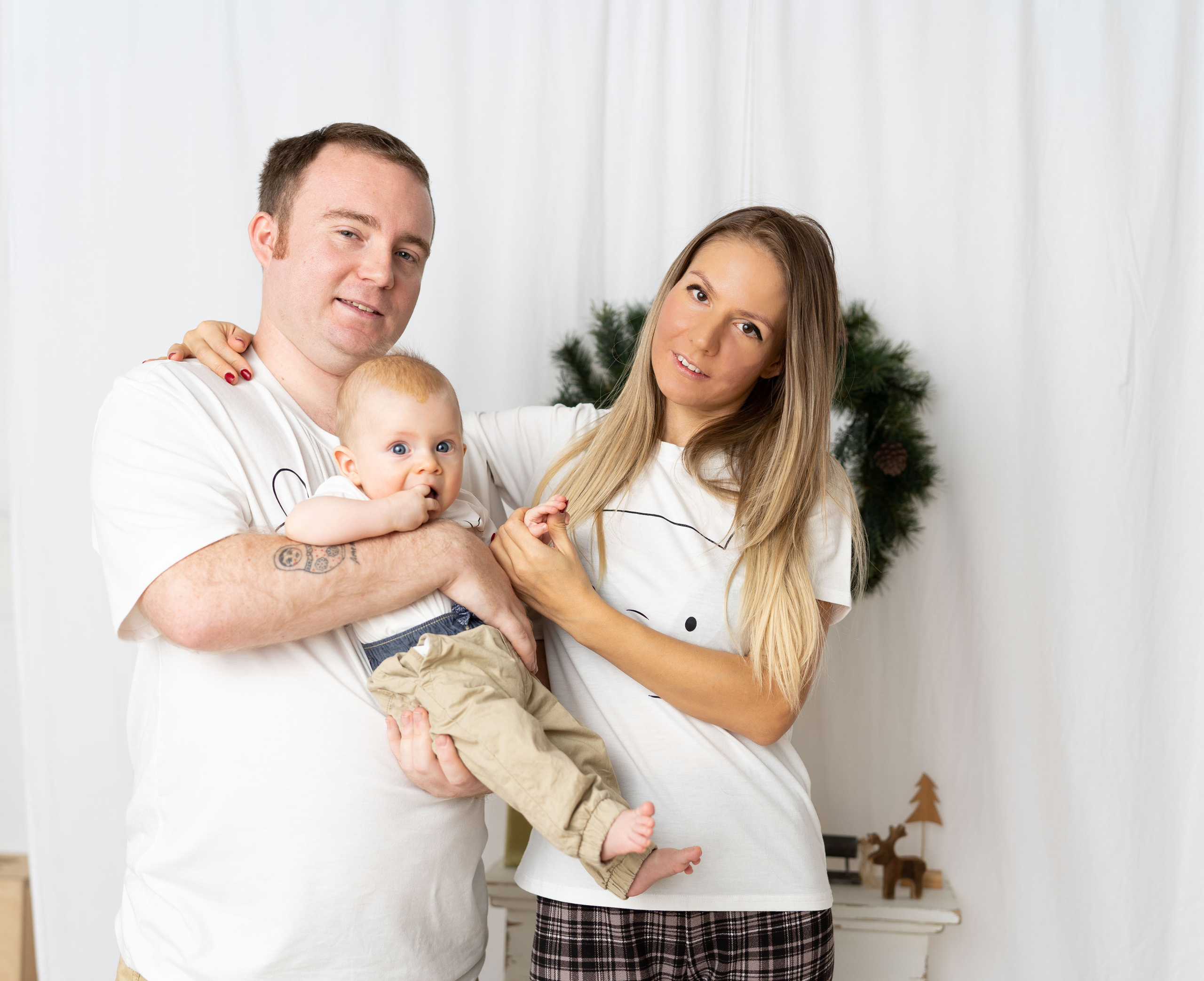 Семейная, Новогодняя, фотосессия. (Майкл, Амелия, Лариса, Данеил). Семейный фотограф в Москве Светлана Немкина