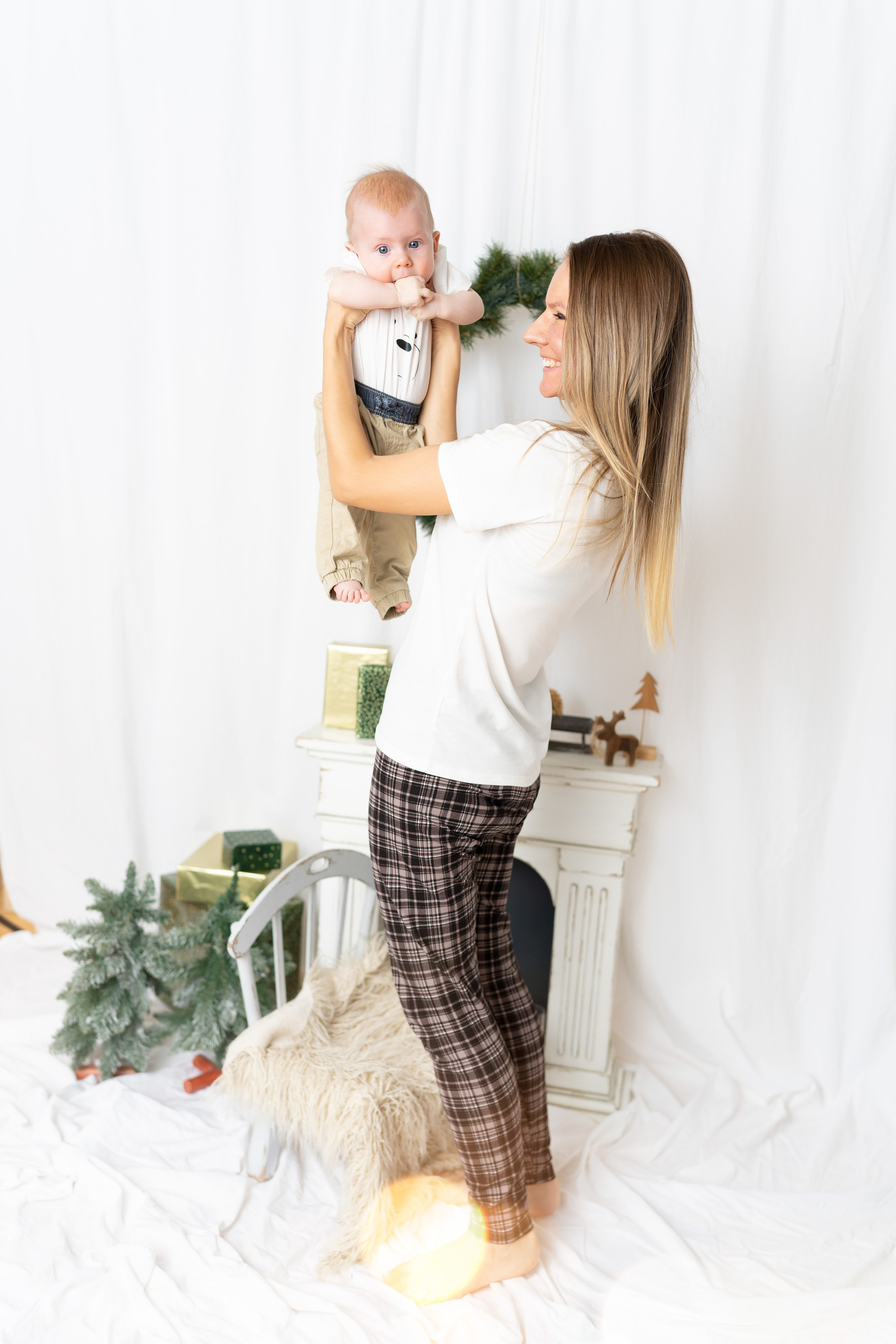 Семейная, Новогодняя, фотосессия. (Майкл, Амелия, Лариса, Данеил). Семейный фотограф в Москве Светлана Немкина