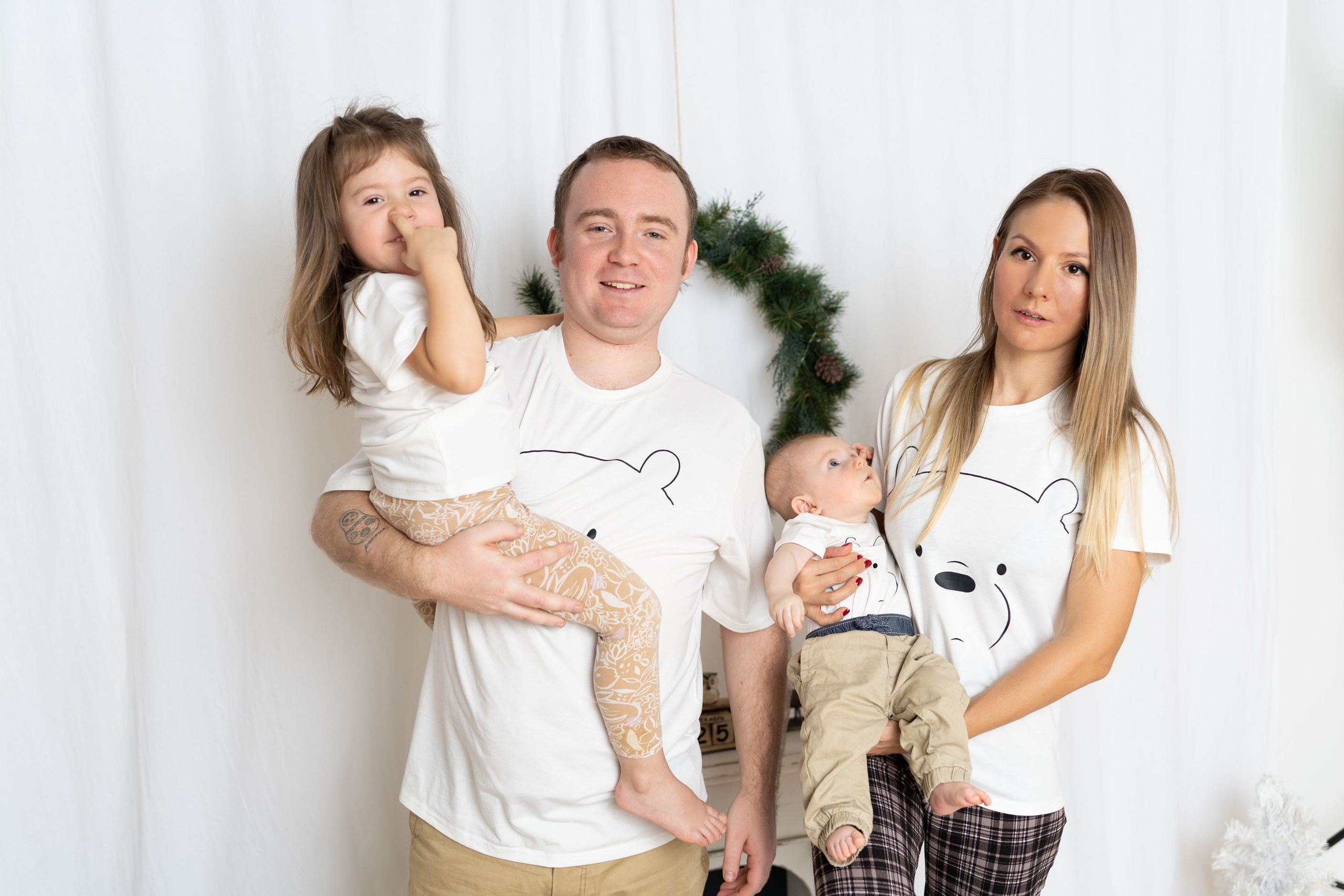 Семейная, Новогодняя, фотосессия. (Майкл, Амелия, Лариса, Данеил). Семейный фотограф в Москве Светлана Немкина