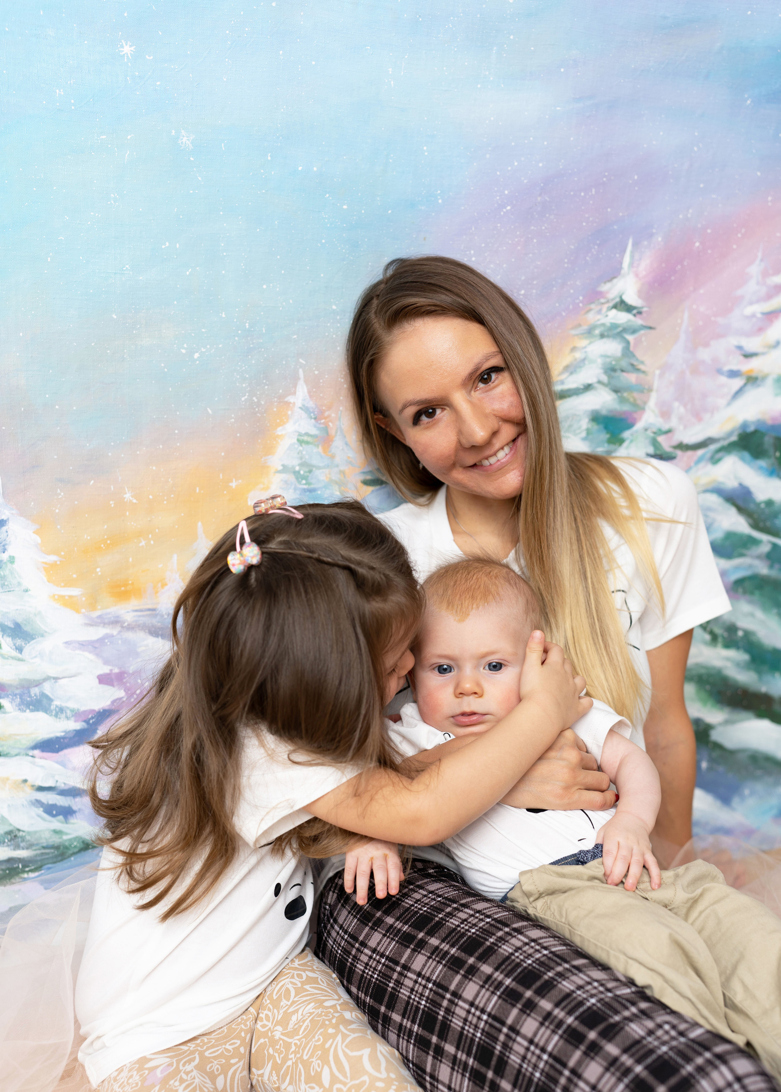 Семейная, Новогодняя, фотосессия. (Майкл, Амелия, Лариса, Данеил). Семейный фотограф в Москве Светлана Немкина