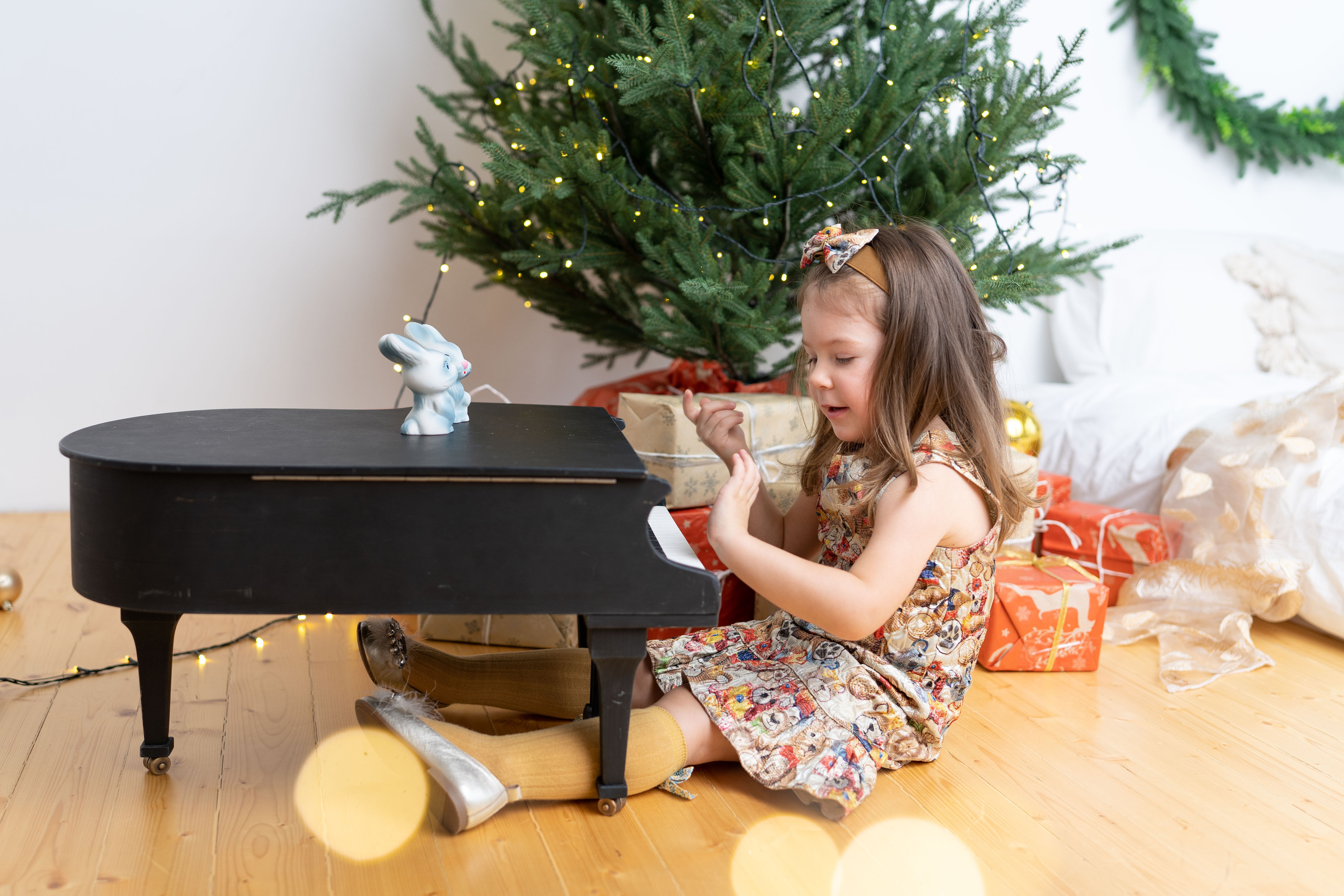 Семейная, Новогодняя, фотосессия. (Майкл, Амелия, Лариса, Данеил). Семейный фотограф в Москве Светлана Немкина