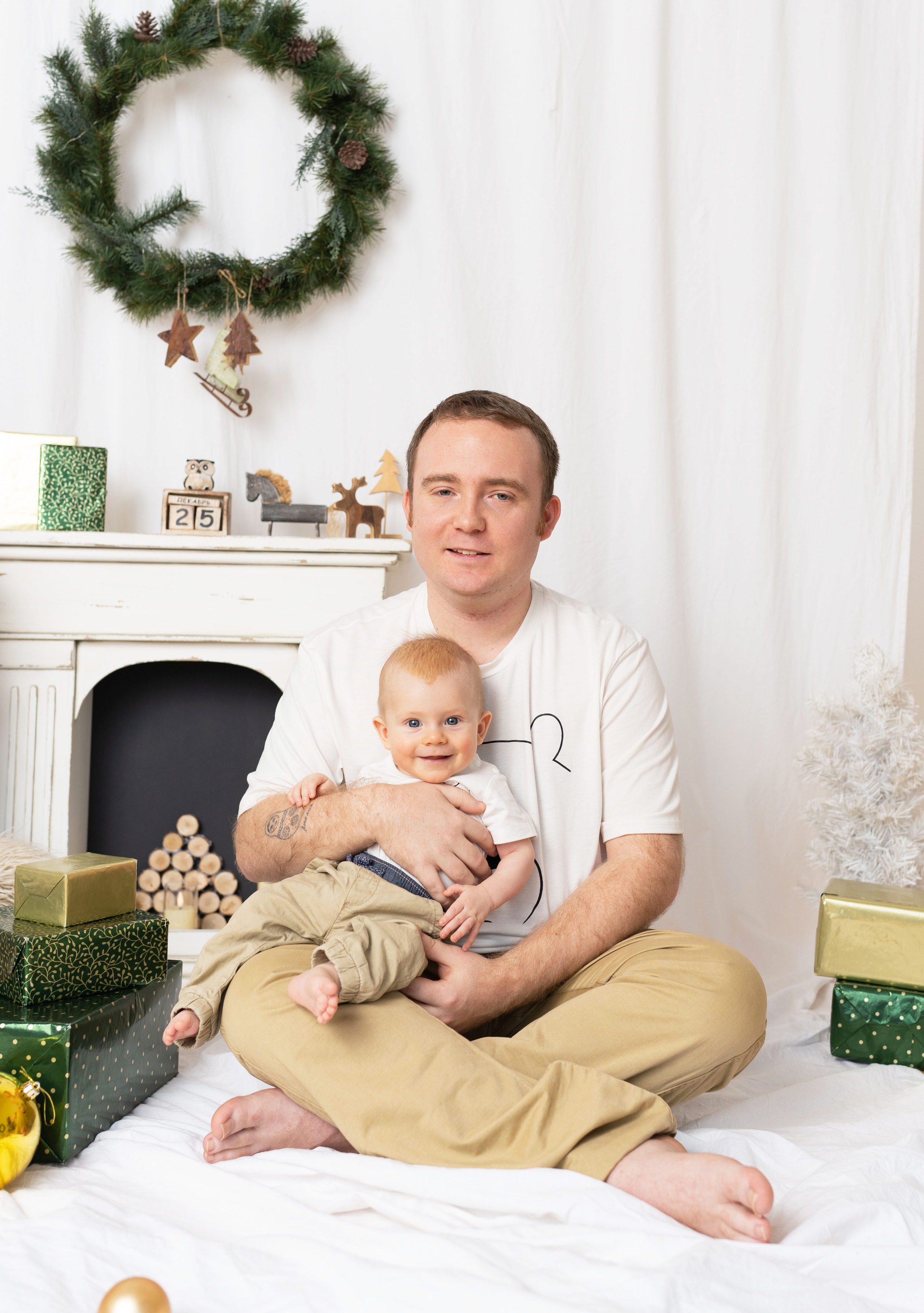 Семейная, Новогодняя, фотосессия. (Майкл, Амелия, Лариса, Данеил). Семейный фотограф в Москве Светлана Немкина