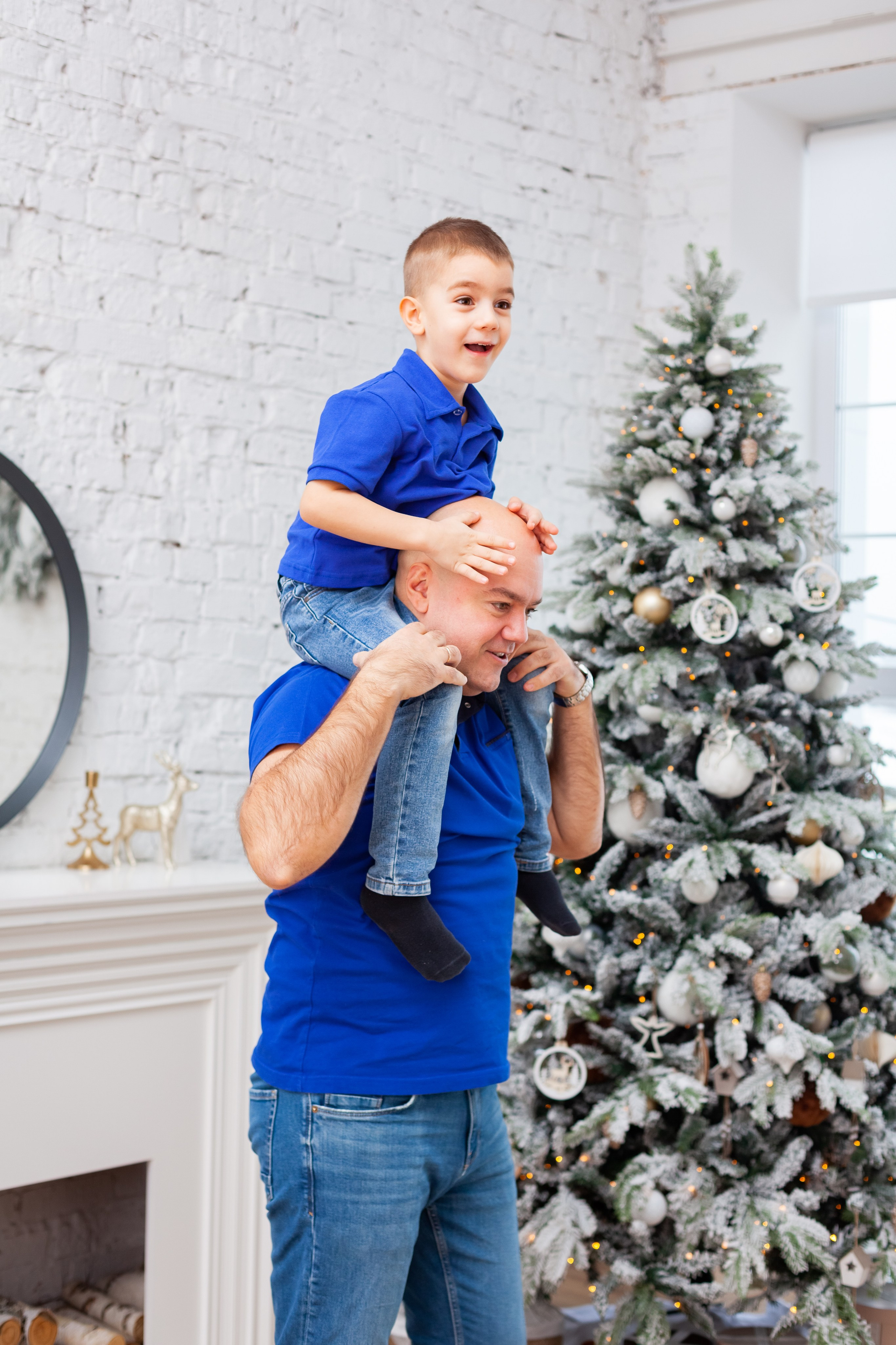 Новогодняя семейная фотосессия. Фотограф в Томске Евгения Гуляева