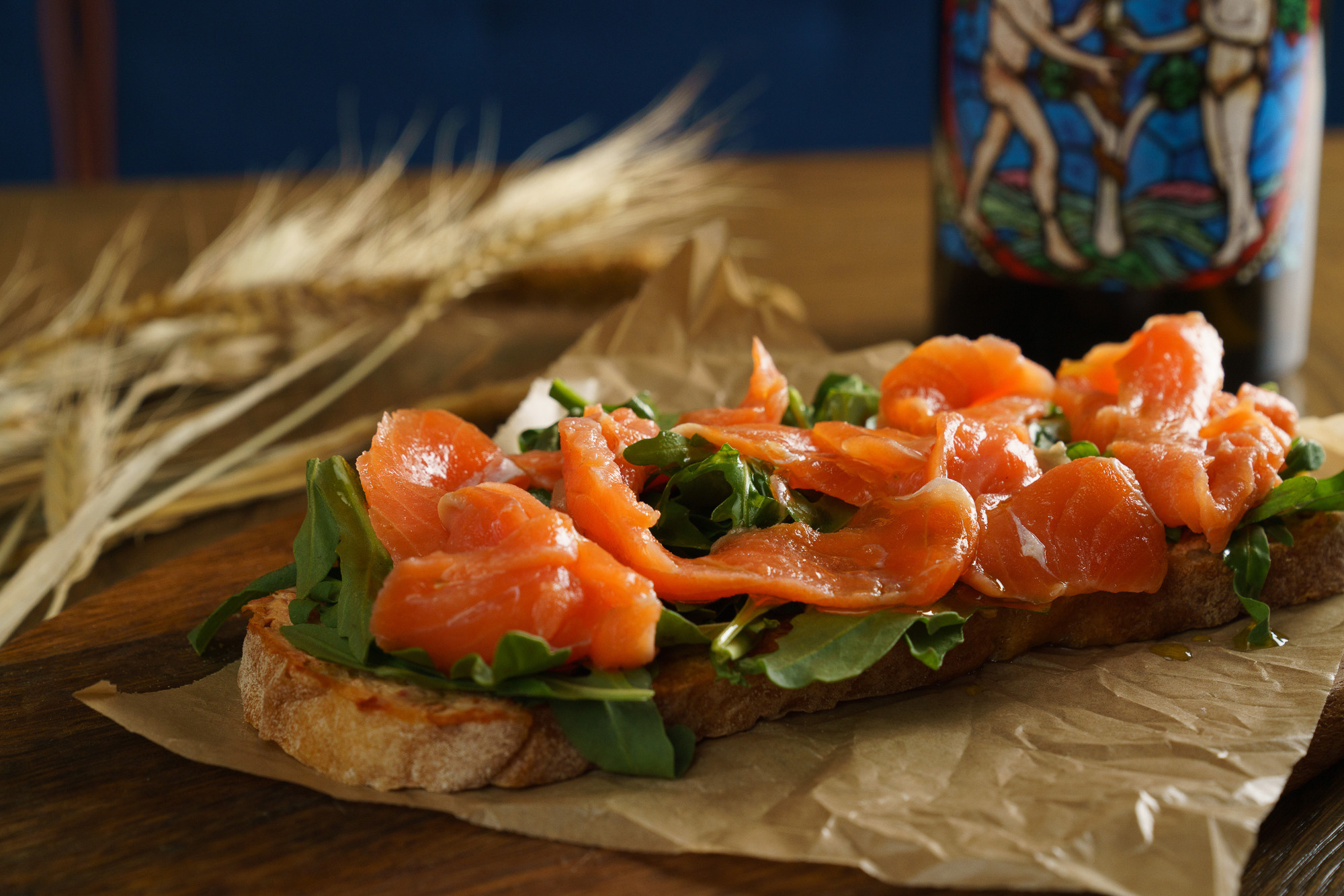Винный бар Салют. Фуд-фото и съёмка интерьеров в Москве