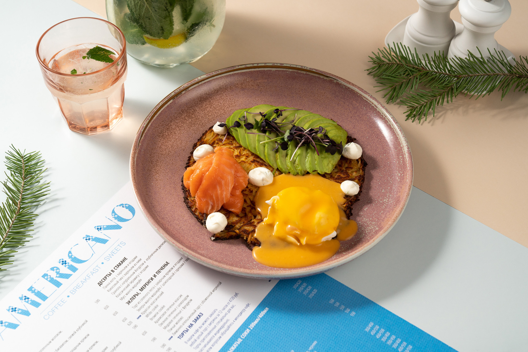 Americano. Фуд-фото и съёмка интерьеров в Москве