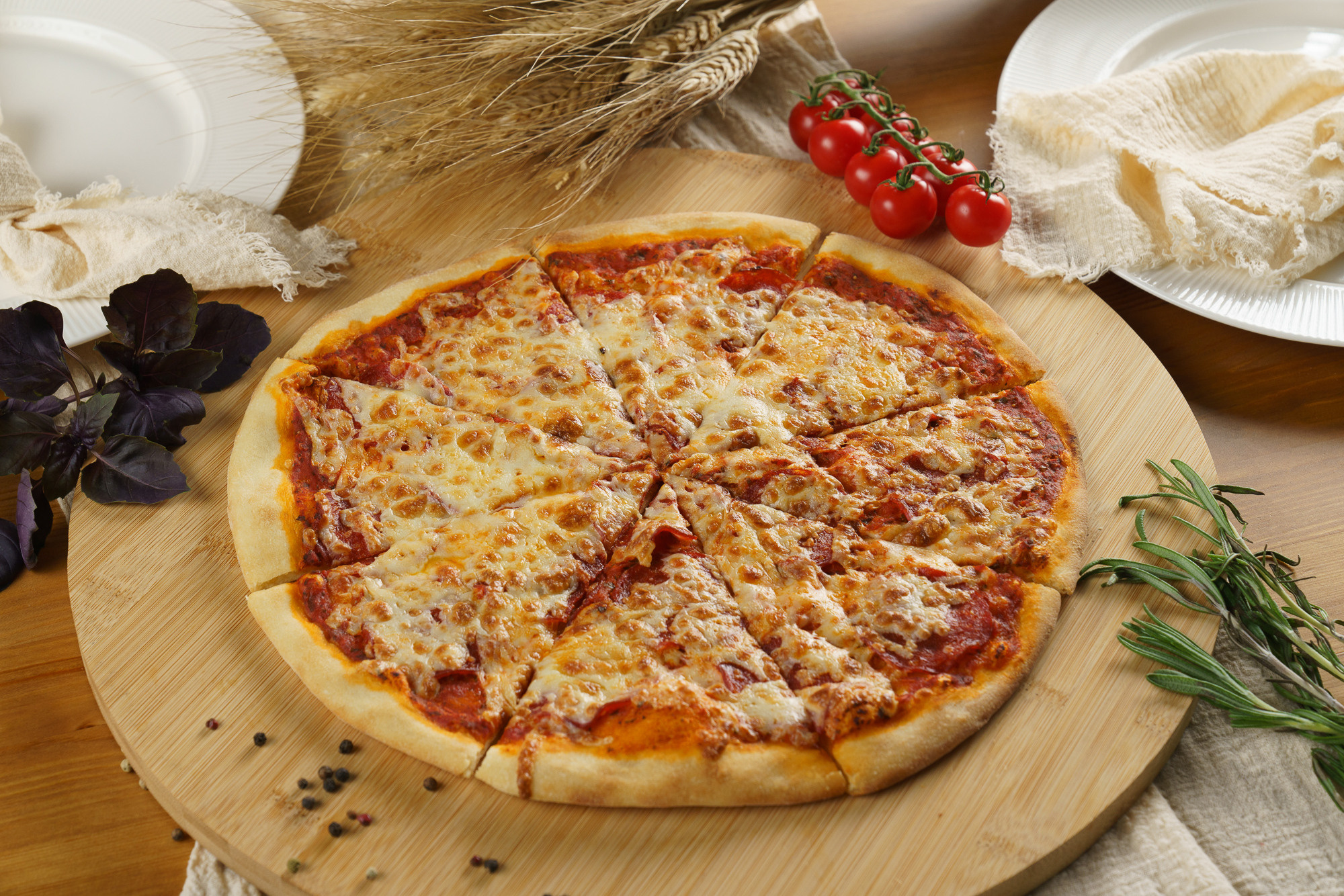 Пиццерия. Фуд-фото и съёмка интерьеров в Москве