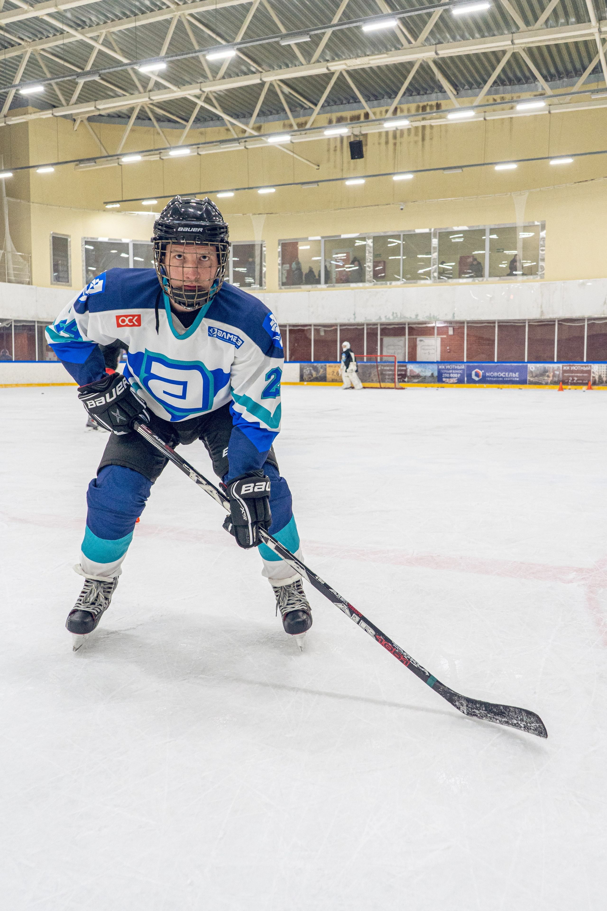 Тренировка по хоккею «ЦМКБ «Алмаз»