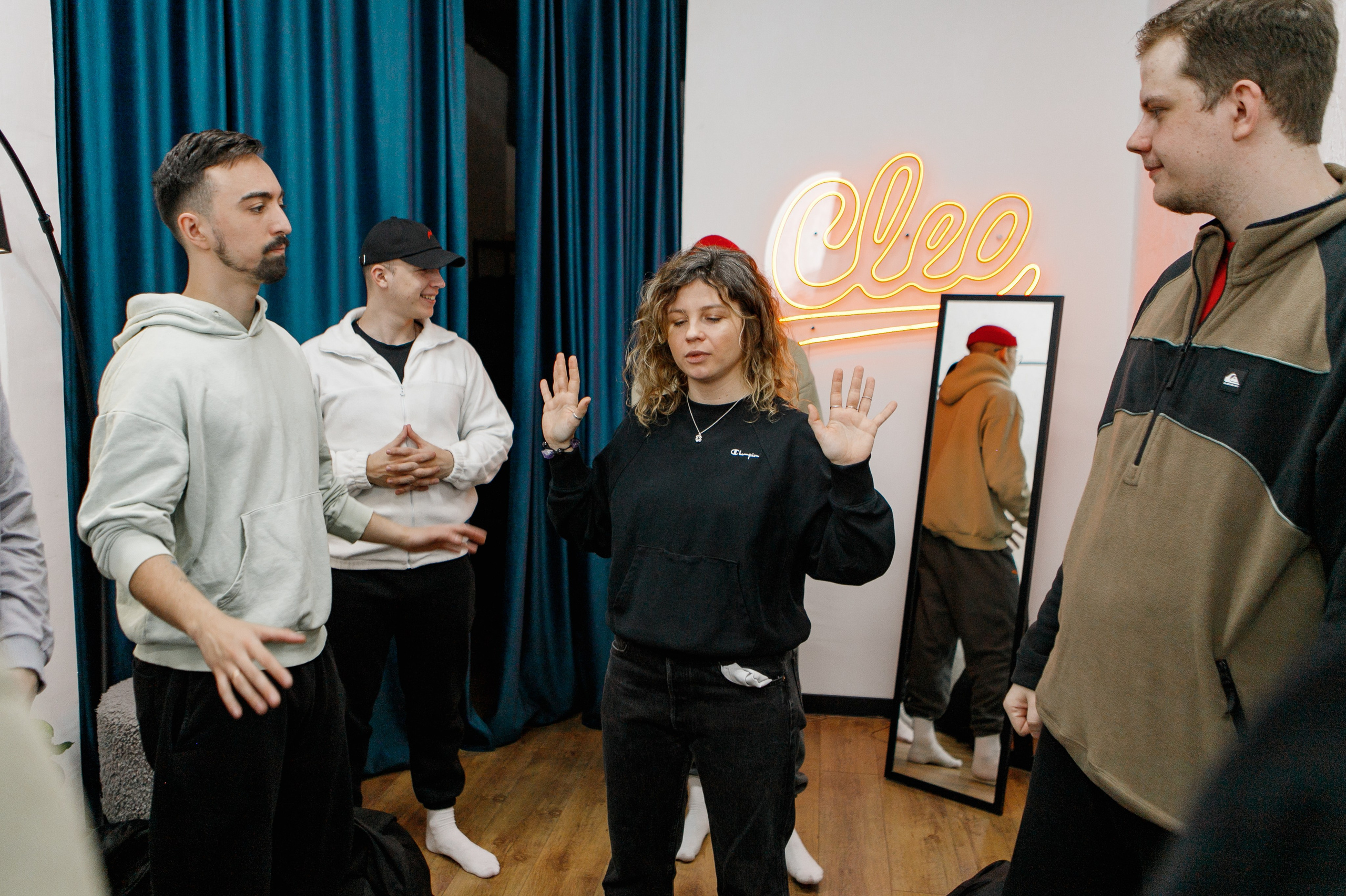 Мастер-класс по вокалу. Фотограф Анастасия Кулешова