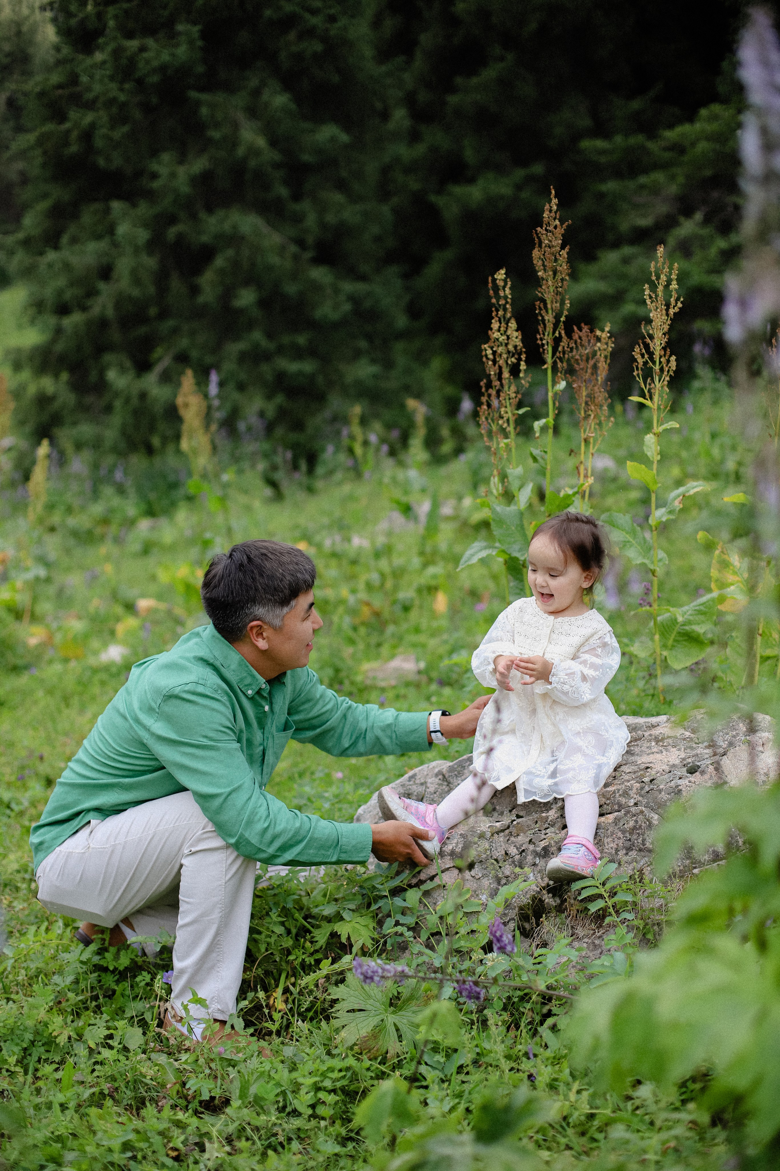В горах. Фотограф в Алматы и Москве Даша Пушкина
