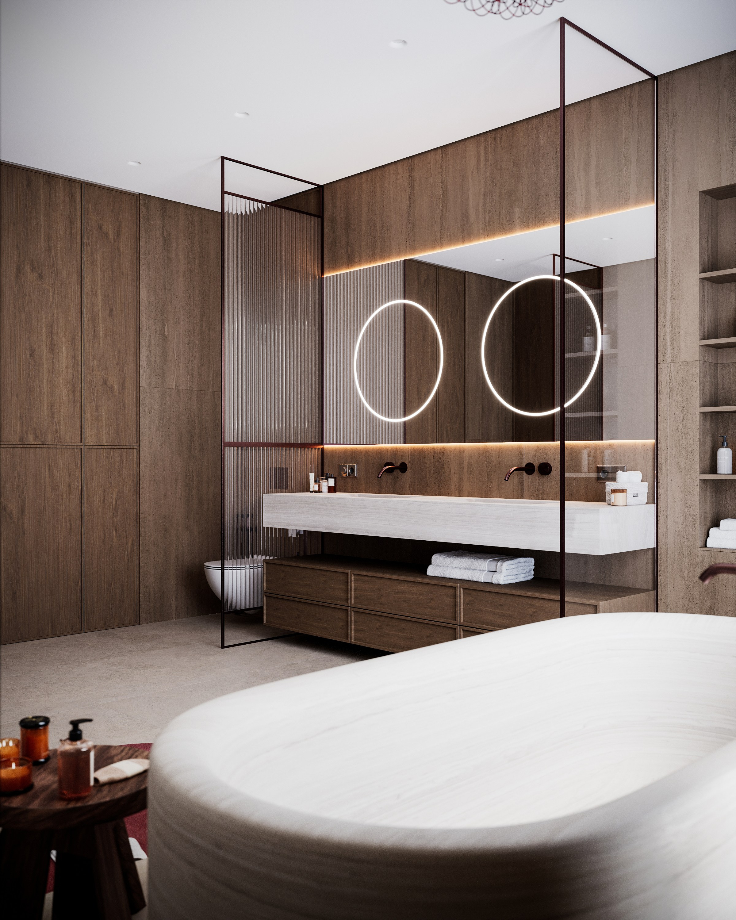 Country house | Bathroom. 3D визуализация интерьеров — Ирина