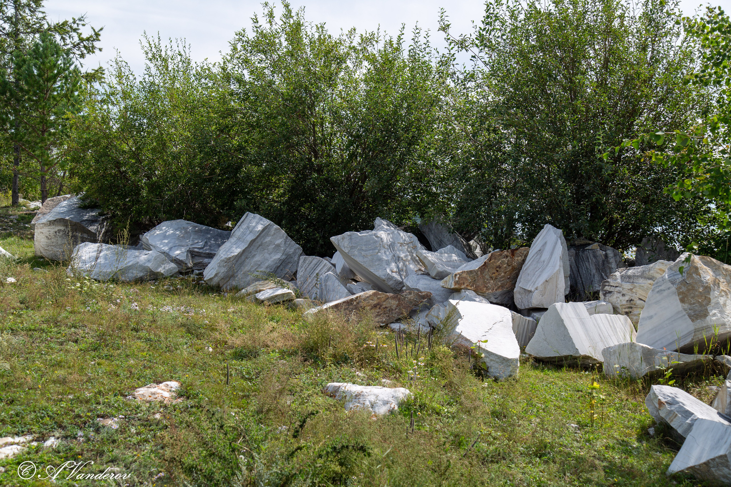 Мраморный карьер. Фотограф Омск | Александр Вандеров