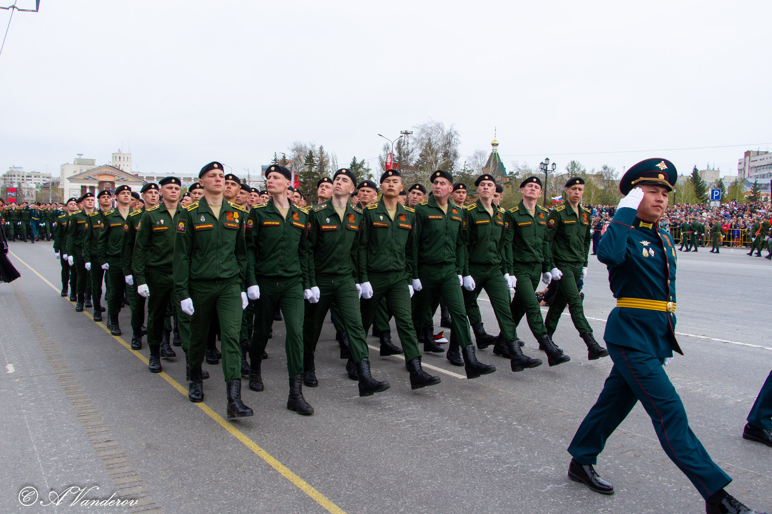 Парад Победы Омск 2024. Фотограф Омск | Александр Вандеров