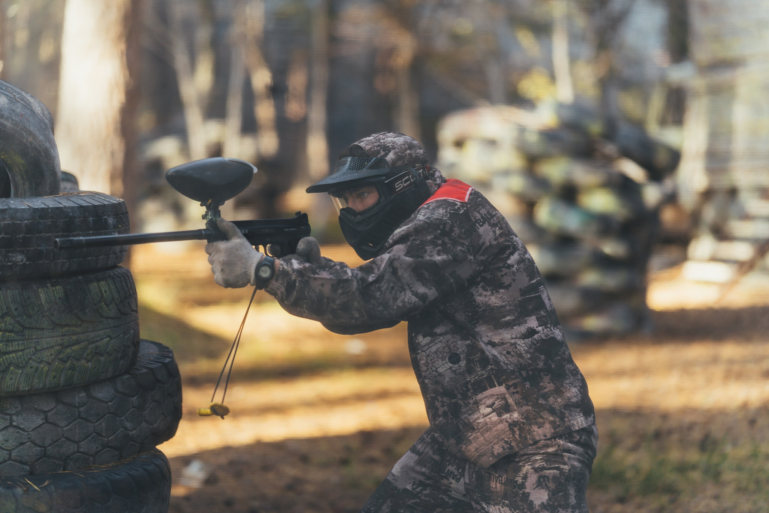 Пейнтбол, Лосино-Петровский, клуб Сова. Наталья Дукалова фотограф Щелково Королев Пушкино Москва Балашиха