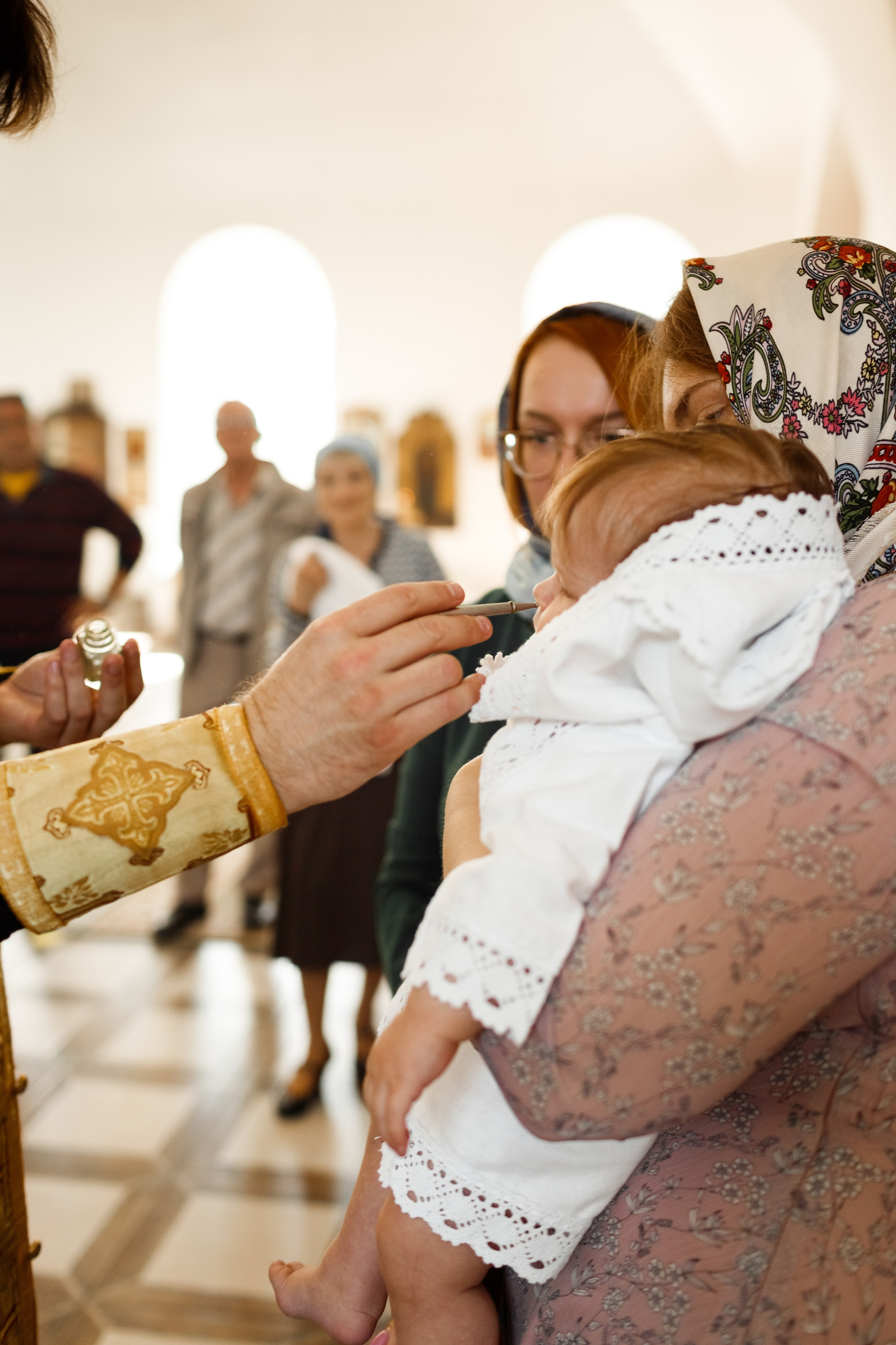 Крещение. Фотограф новорождённых Ярославль. Детский и семейный фотограф Анна Салова