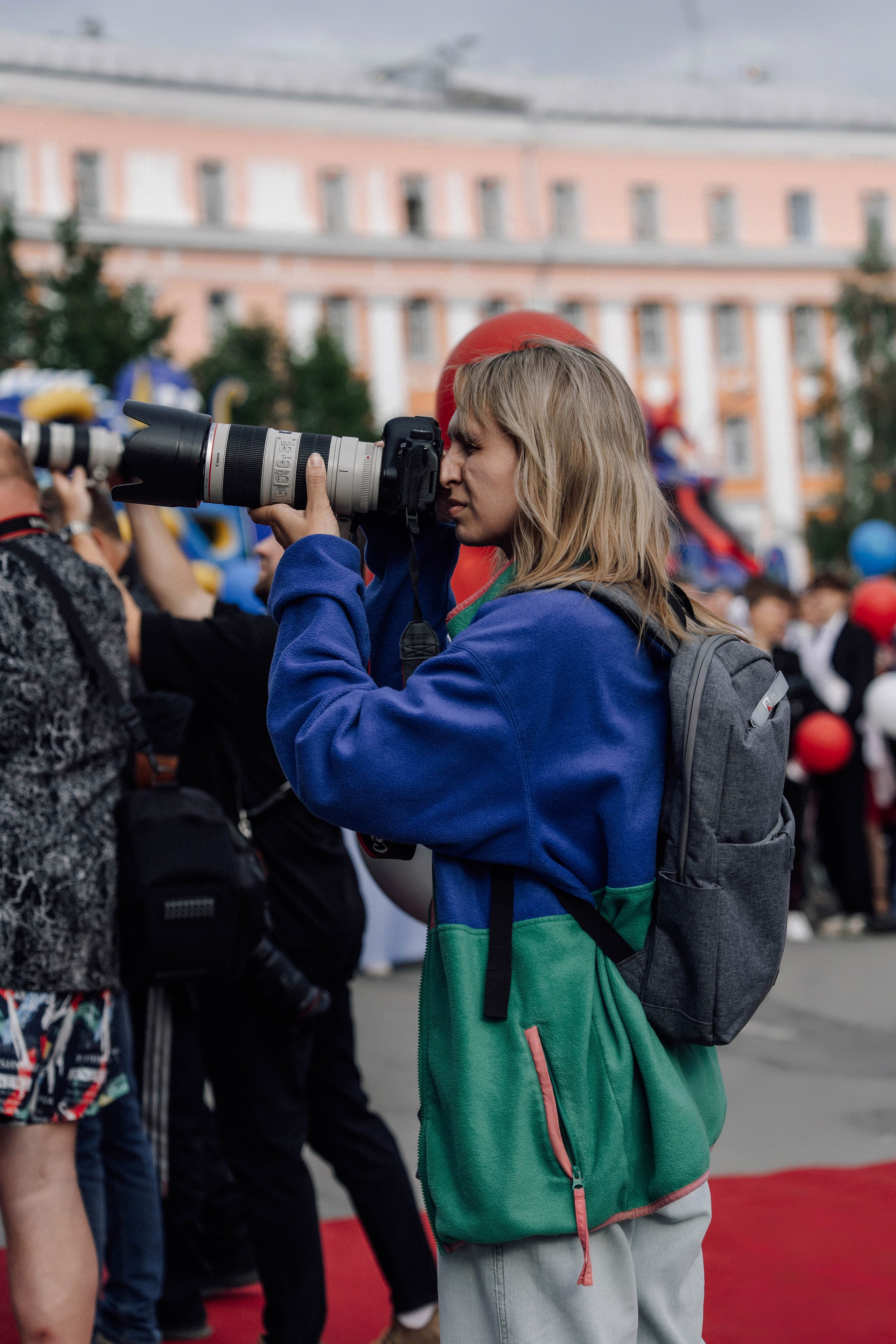 Street photography. Street photographer