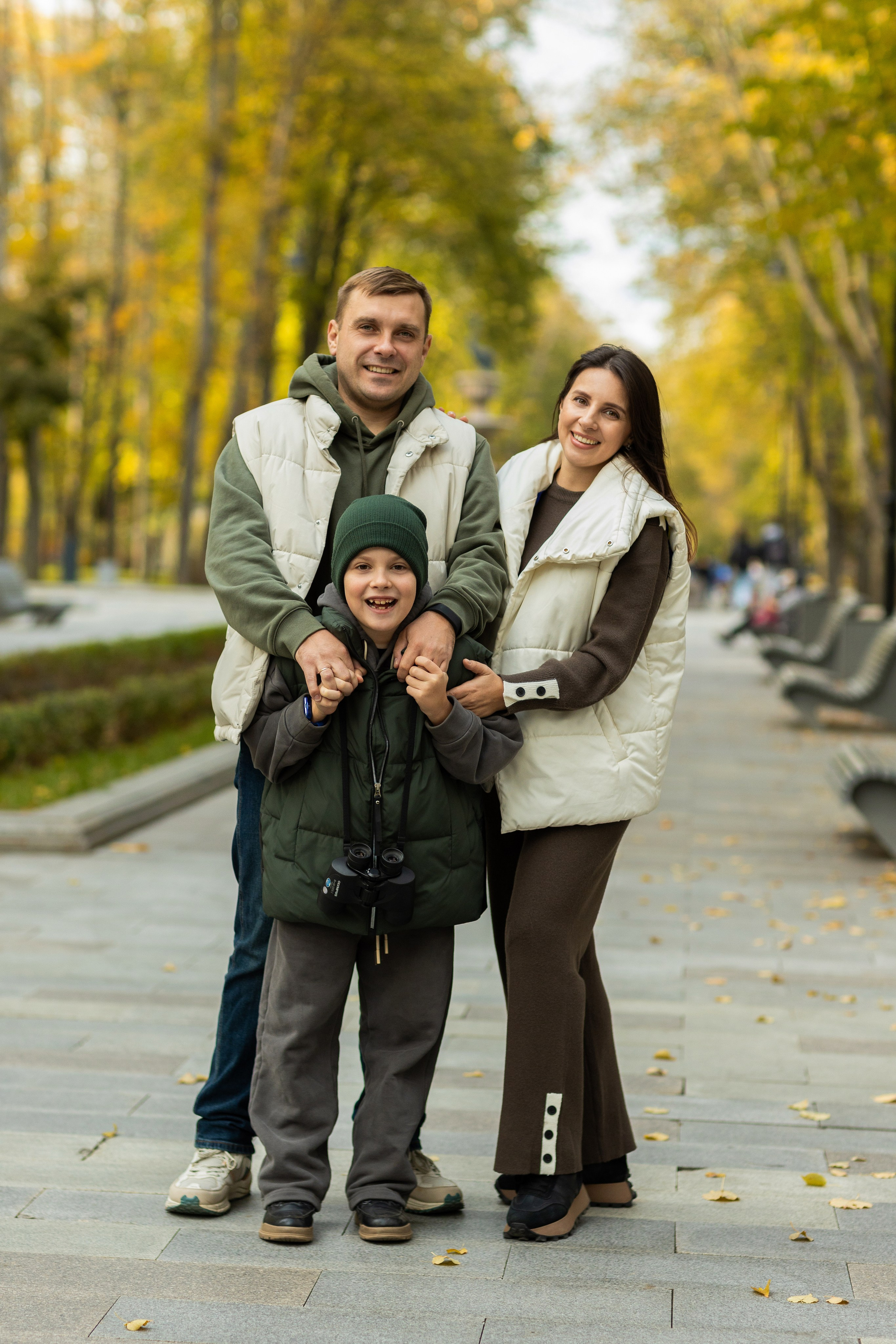 Осень на Речном вокзале. Семейный и детский фотограф в Москве Олеся Маркина