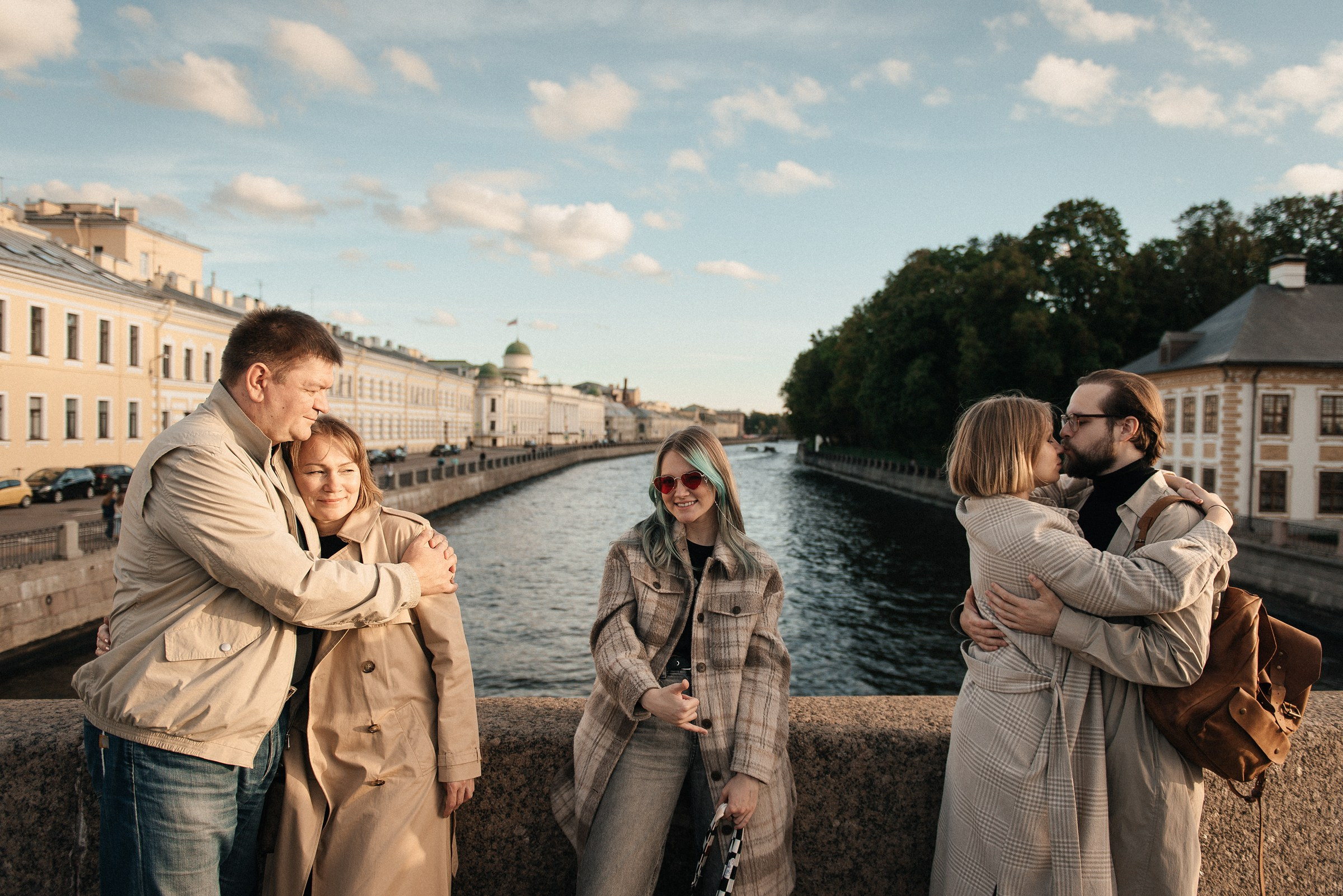 семейная фотосессия на улице