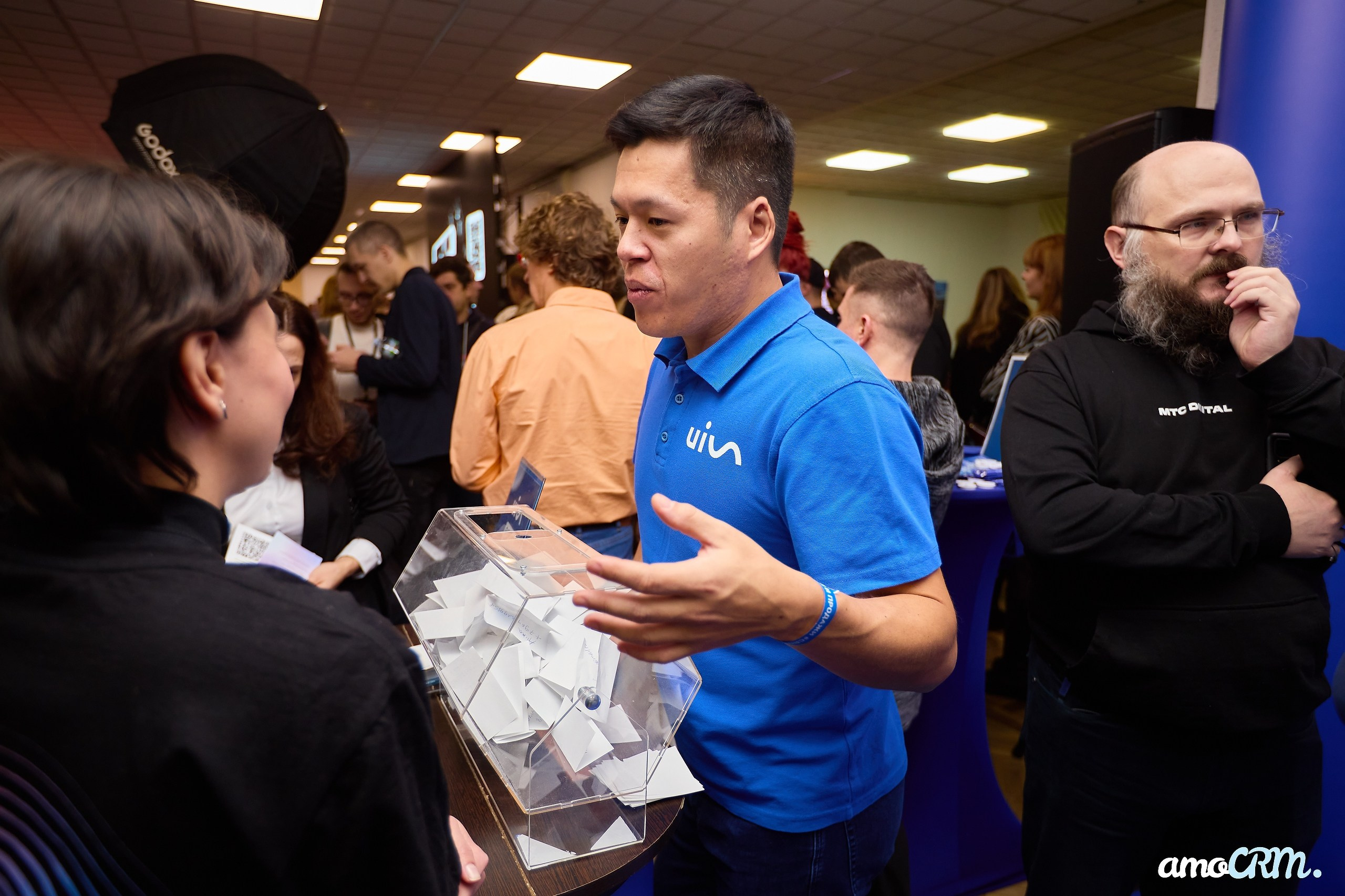 CRM Days от AmoCRM. Фотограф Валерий Сабрам