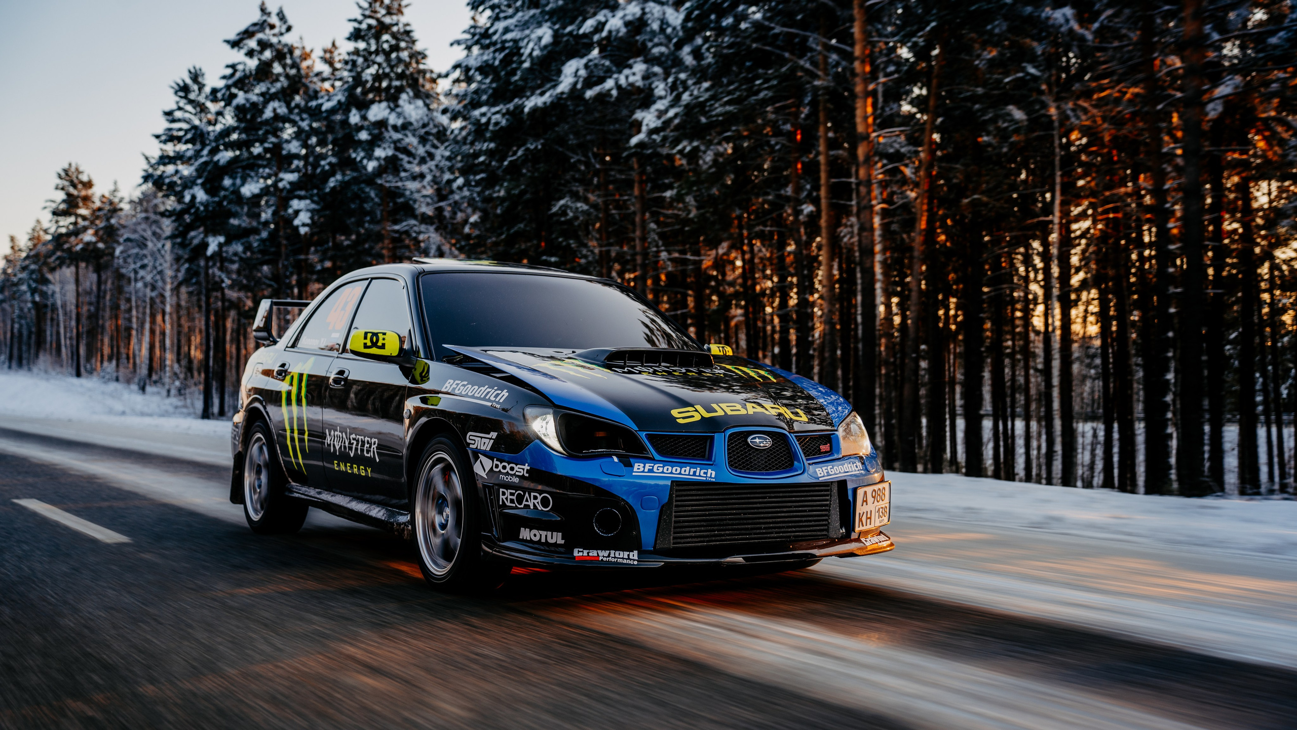 Subaru Impreza WRX STI. Фотограф, видеограф и пилот дрона на Байкале