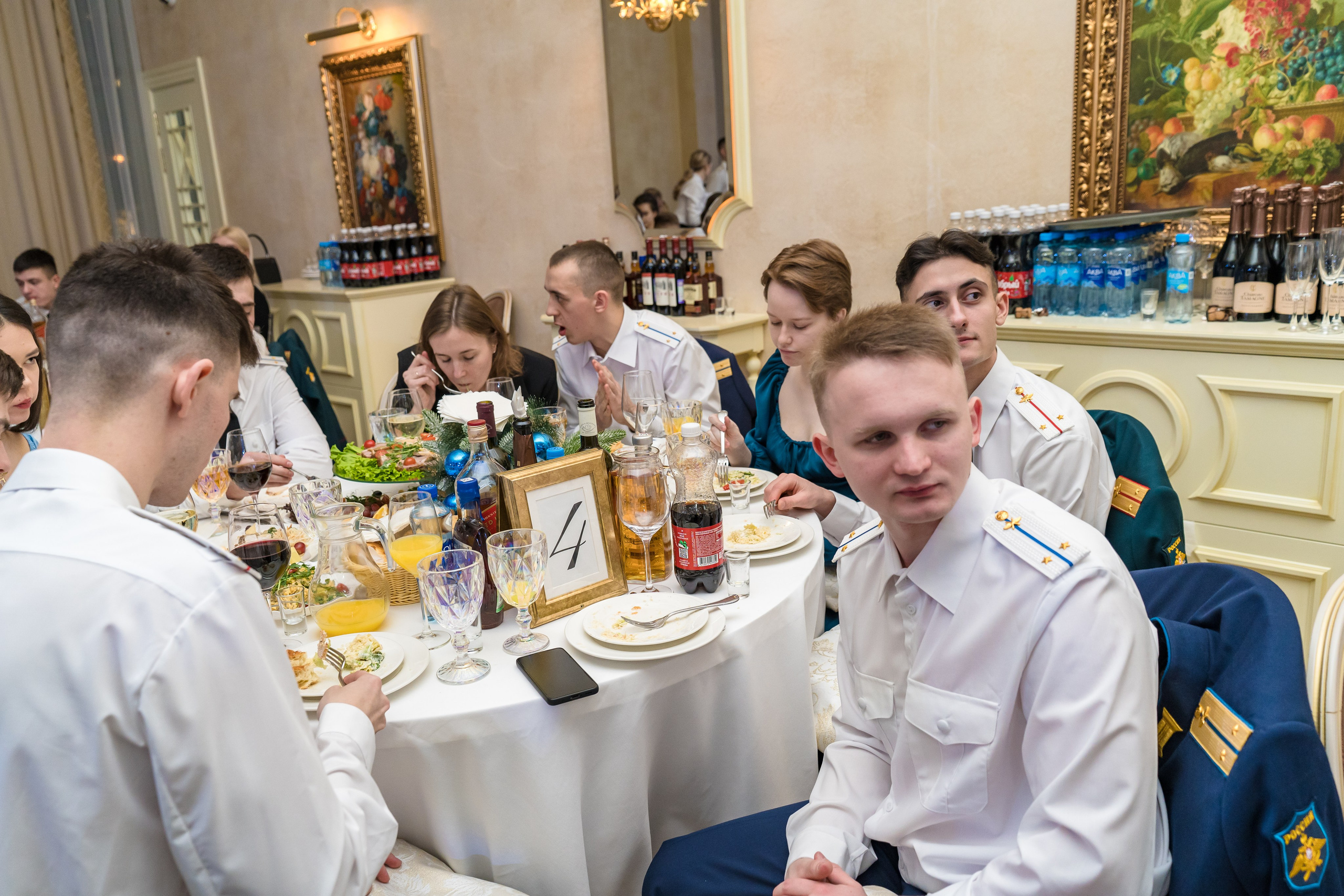 Фотосъемка выпуска военной академии и вручение дипломов