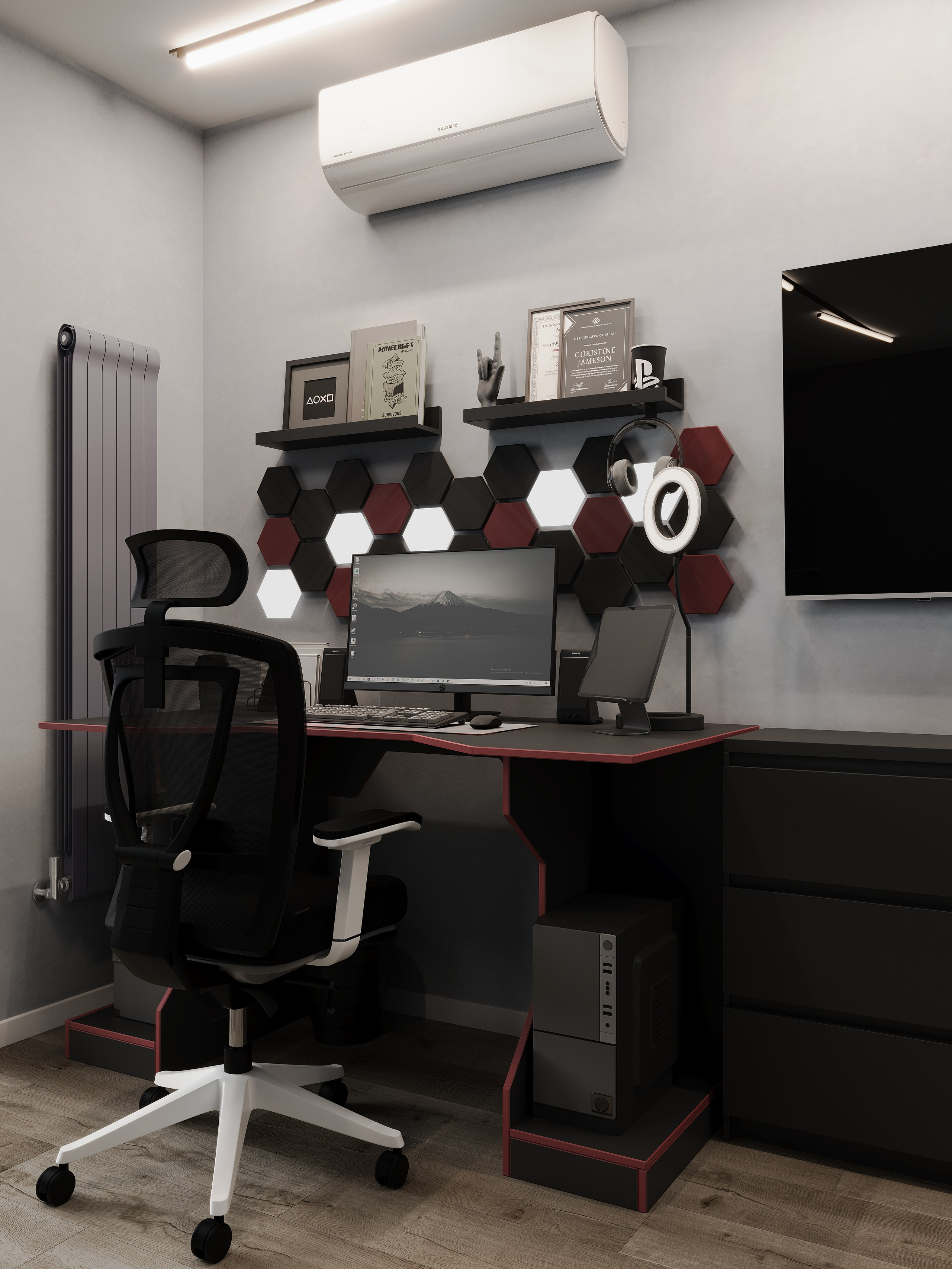 Квартира 133 кв. м. 3D визуализатор