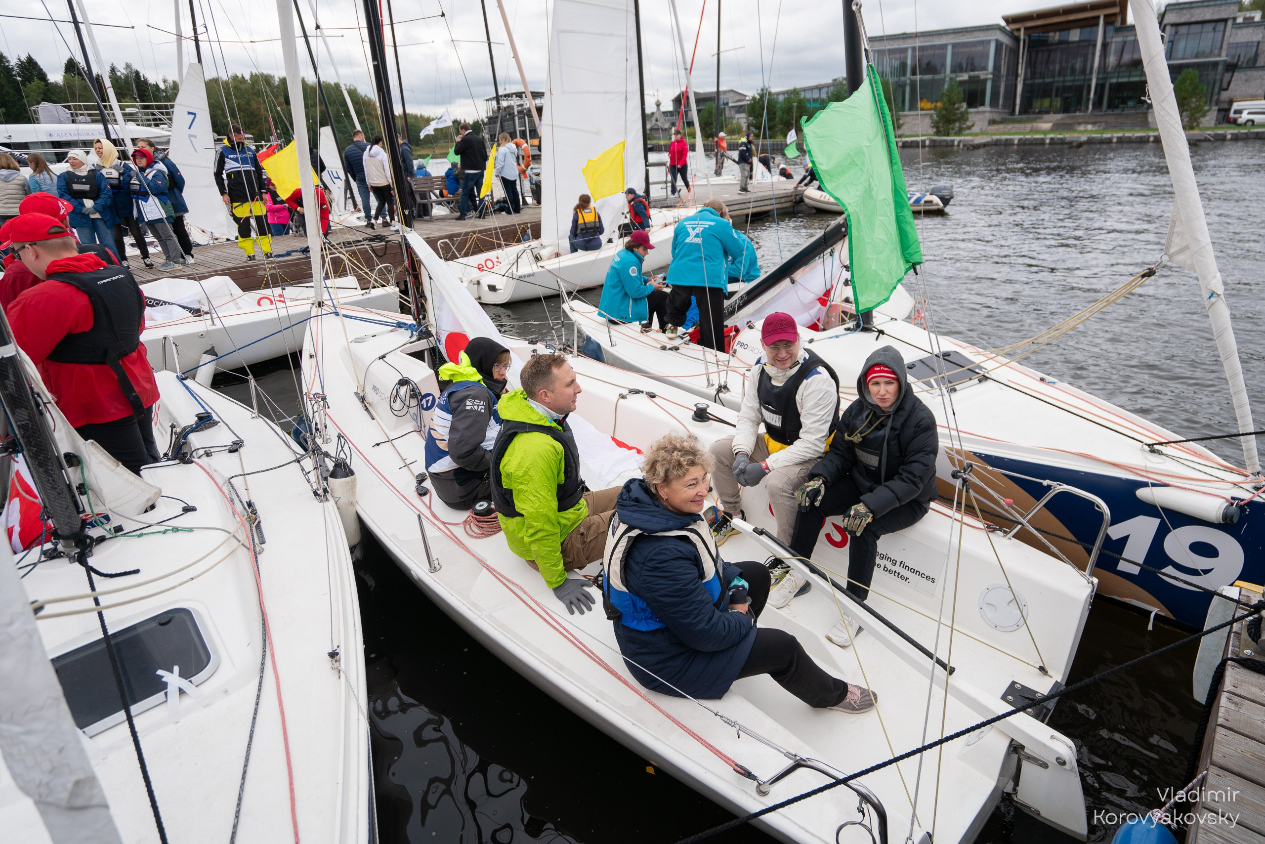 Кубок АОА «РЖД» по парусным видам спорта. Фотограф Владимир Коровяковский