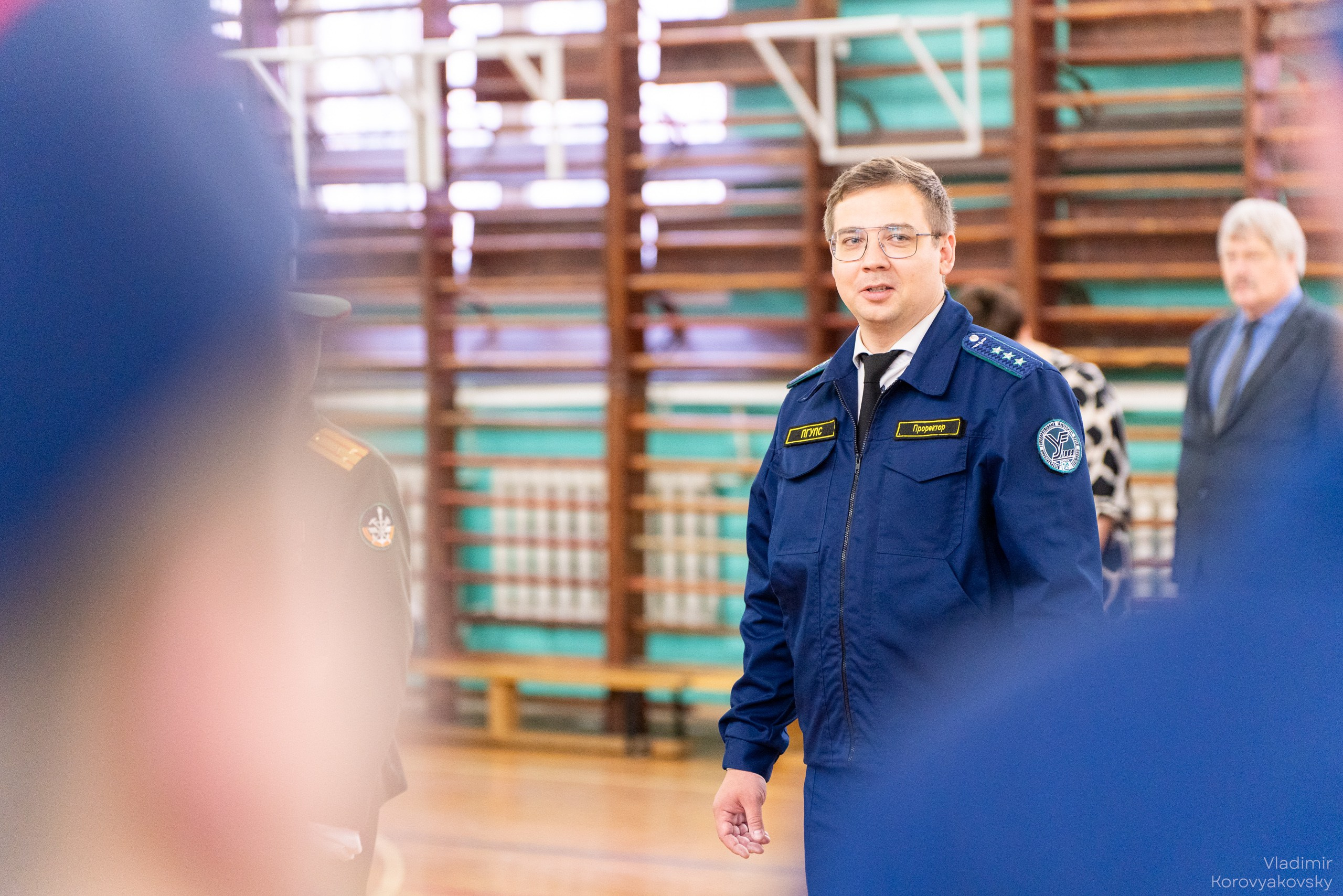 Торжественное закрытие курса военной подготовки. Фотограф Владимир Коровяковский