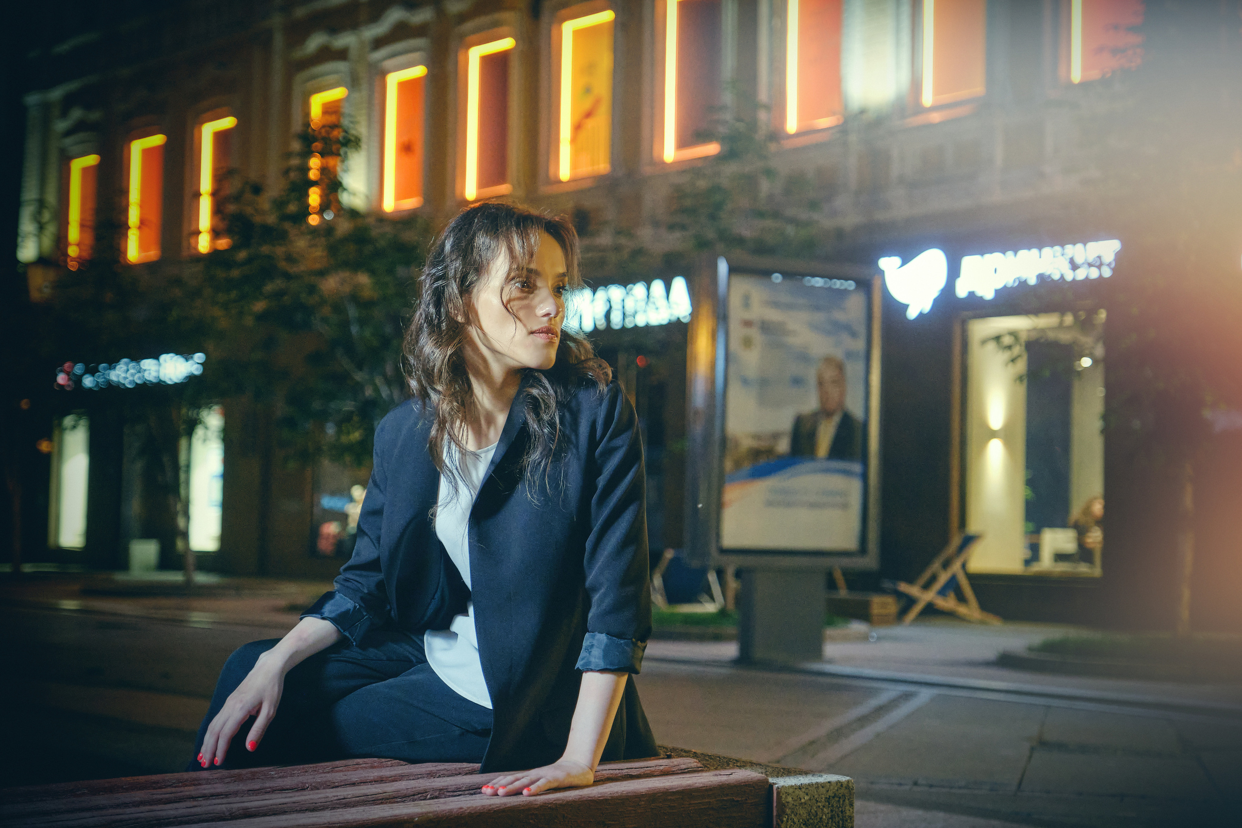 Фотосессия вечером или ночью в Самаре