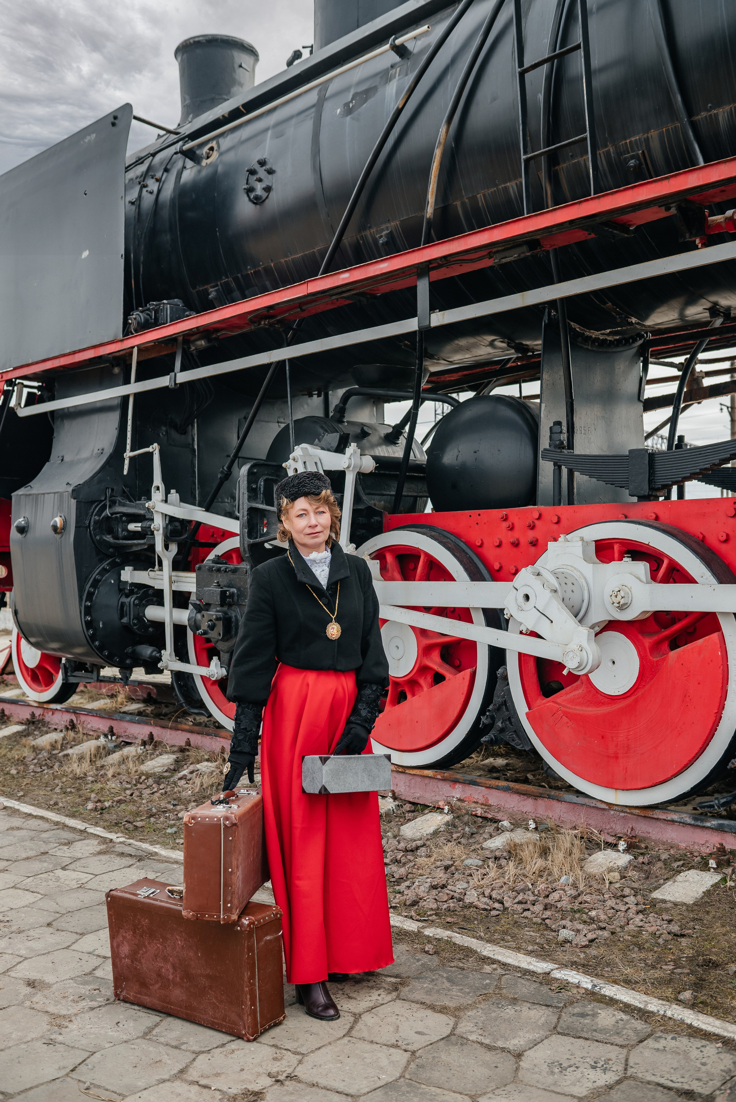 Наталья и Ретропоезд. Свадебный и семейный фотограф в Дзержинске Екатерина Шулакова