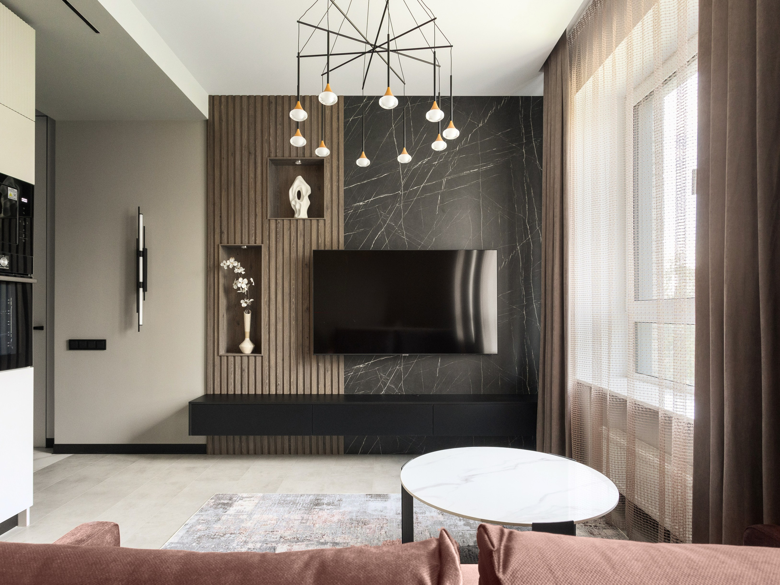 2к квартира в ЖК Наследие. Интерьерный фотограф в Новосибирске