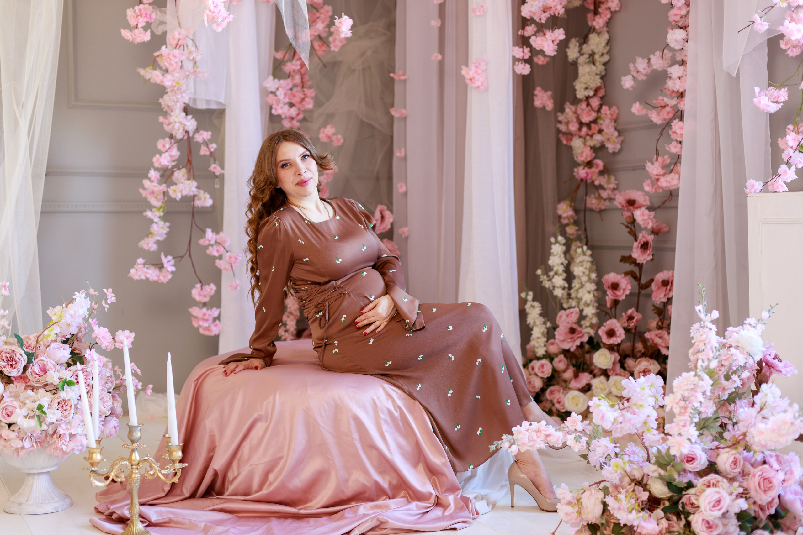 Дарья и Иван в студии Alice. Семейный и детский фотограф в Краснодаре Ирина Лаврецкая