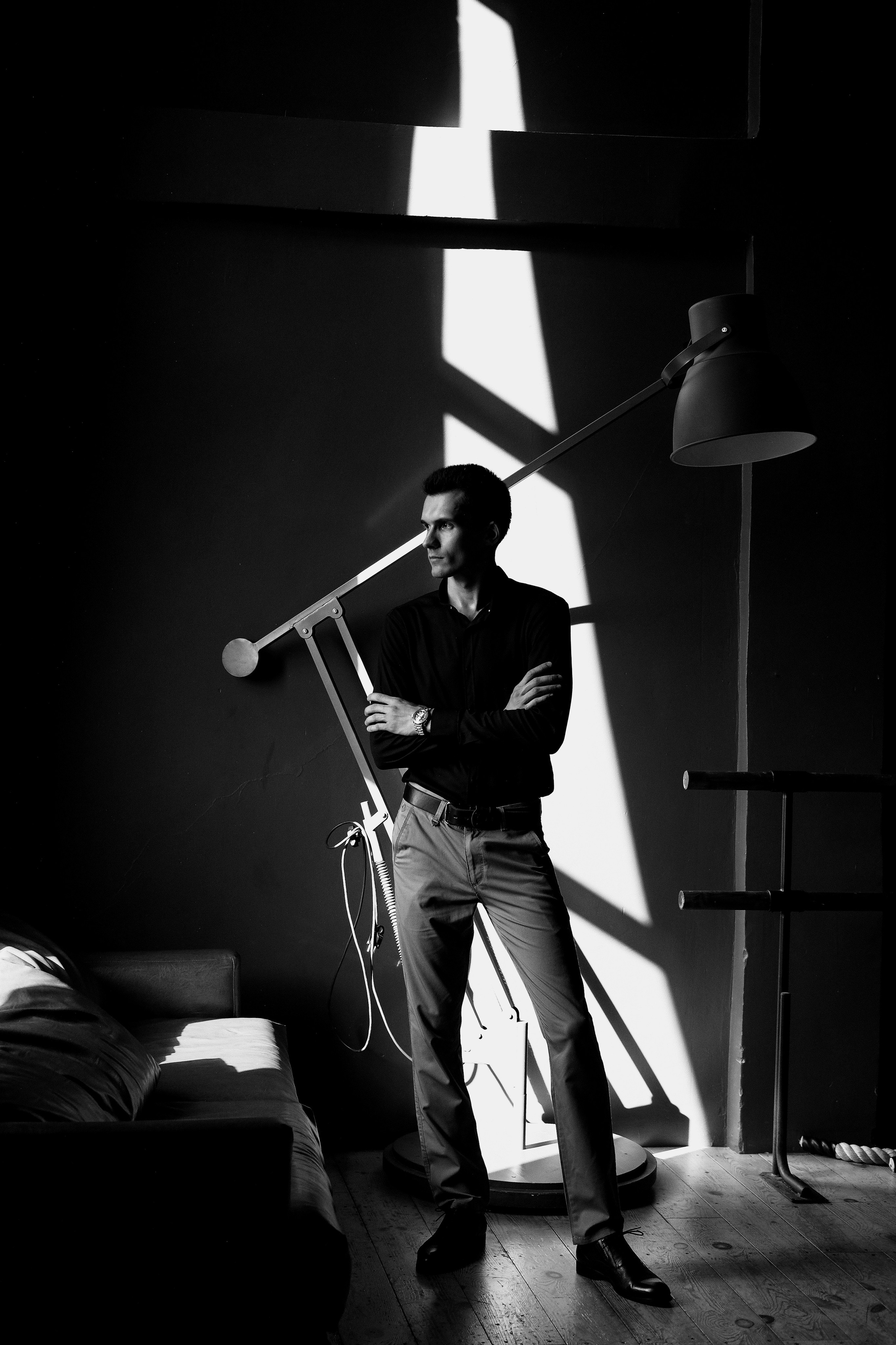 Мужской портрет. Фотограф в Новосибирске Анна Захарова