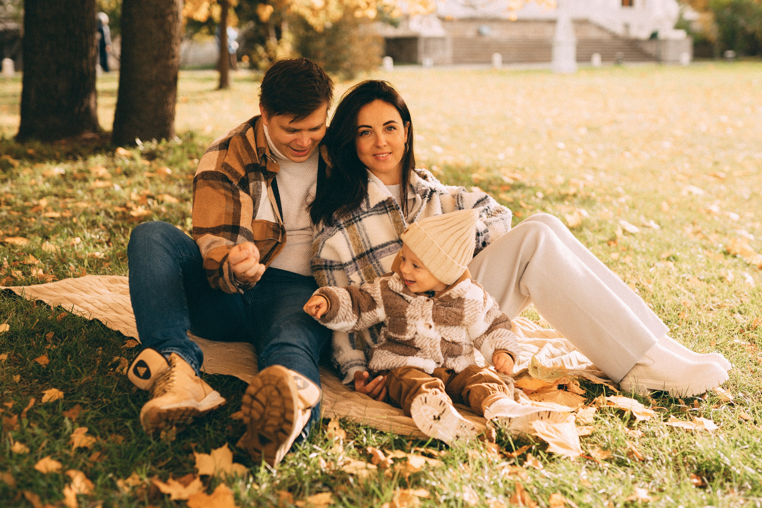 Золото осени. Семейный и женский фотограф в Санкт-Петербурге Татьяна Стружкина