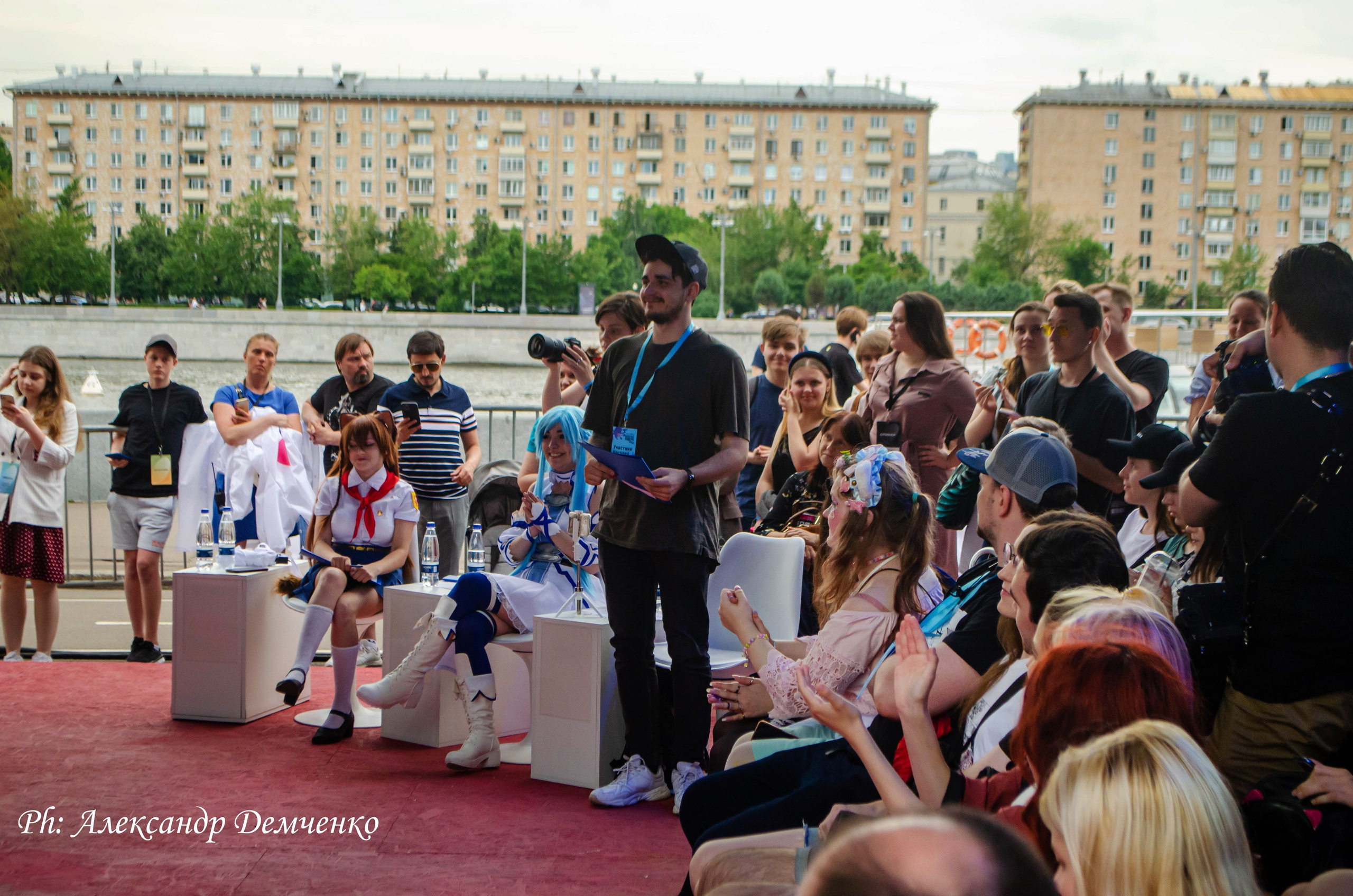 Фотосессия в Парке Горького на Лидеры молодого контента