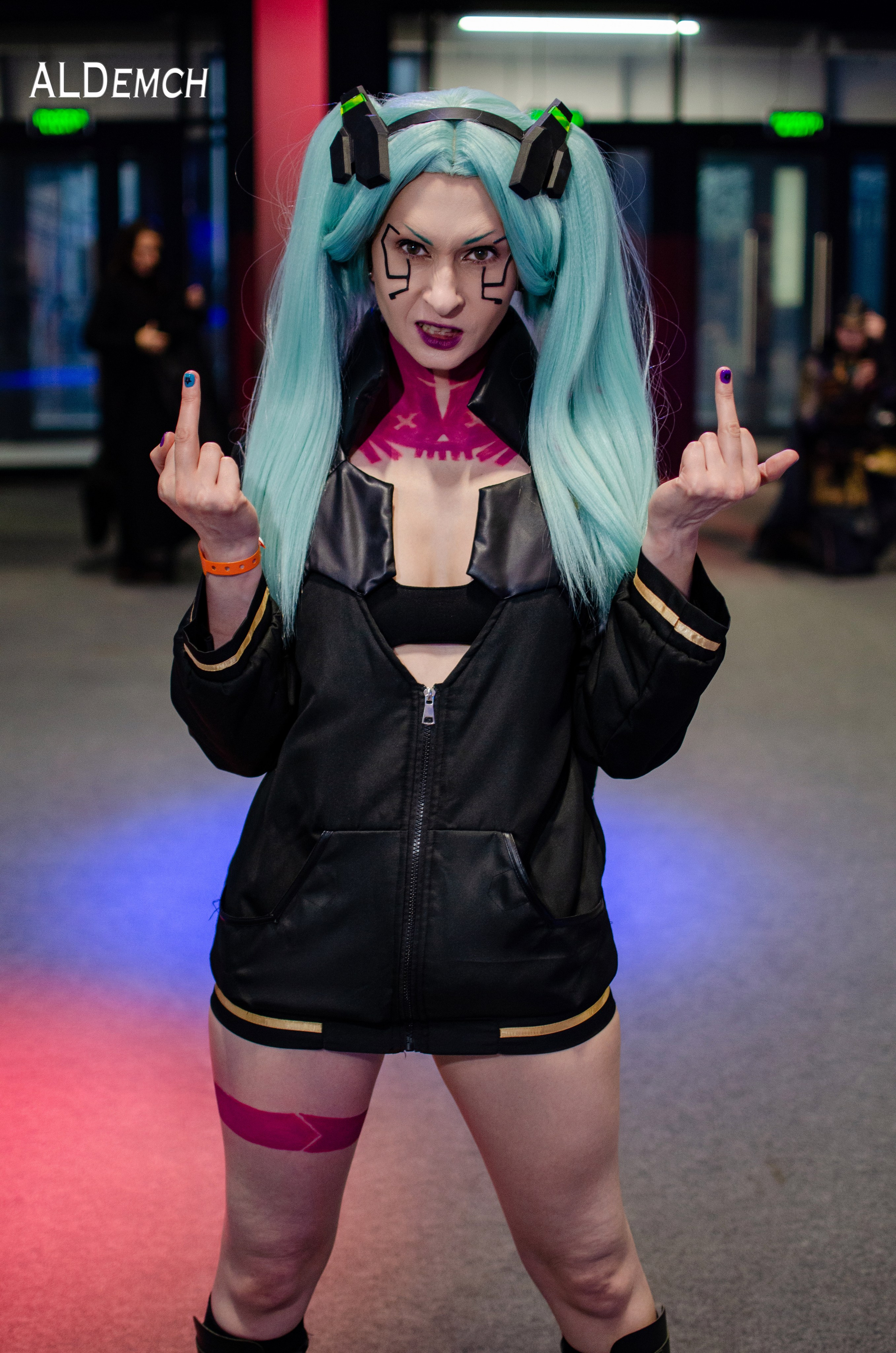 Cyberpunk 2077 cosplay photo 