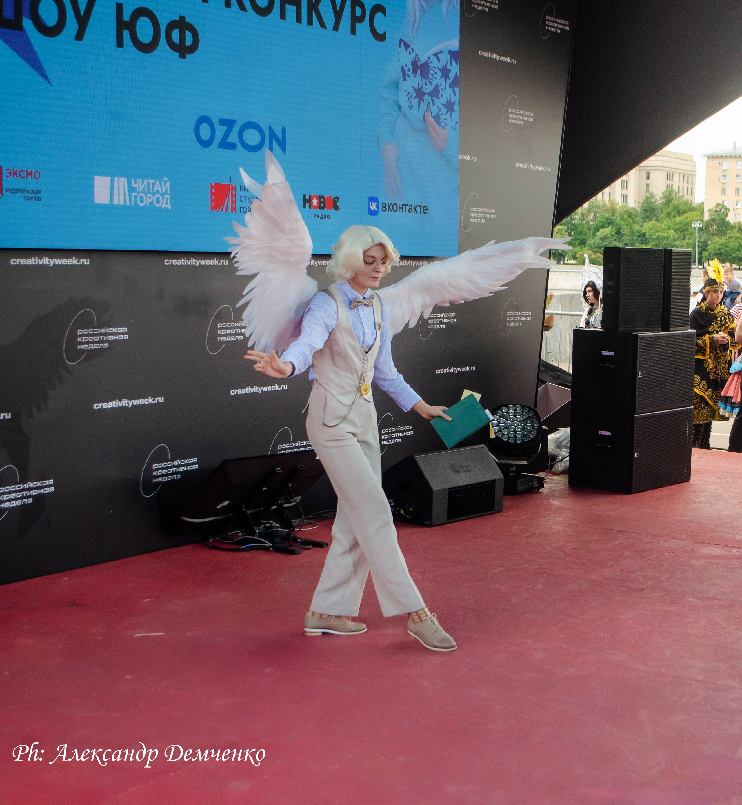 Фотосессия в Парке Горького на Лидеры молодого контента