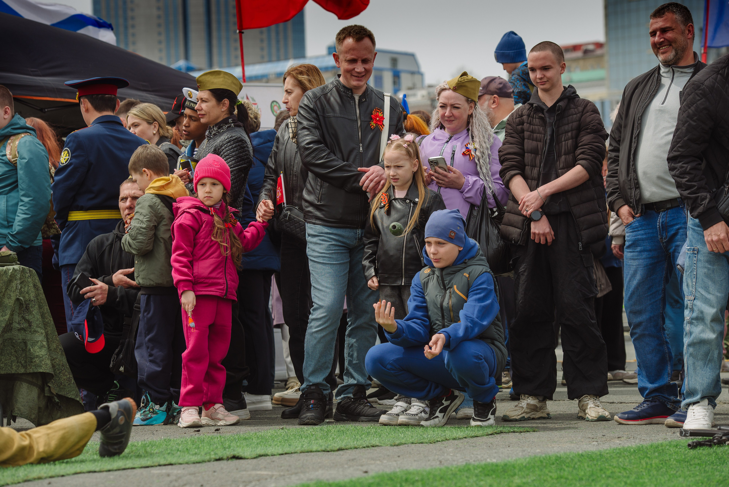 9 мая Центральная плащадь. Фотограф Мария Каюрова