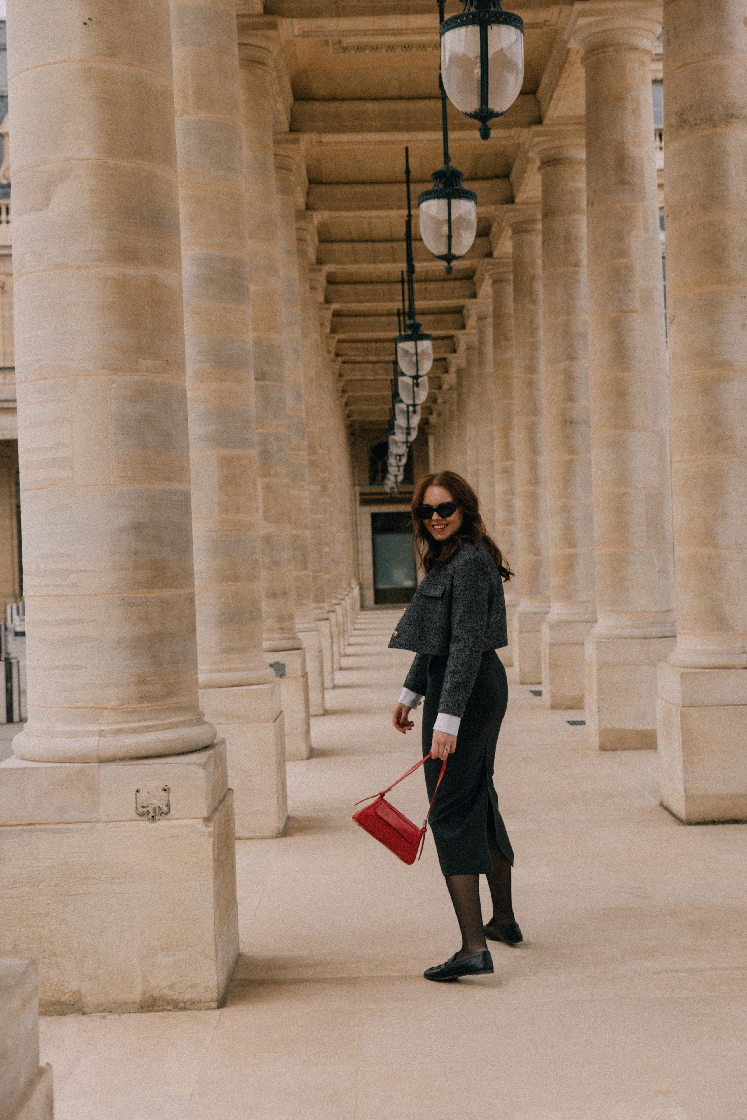 On the summer terrace. Photographer in Paris