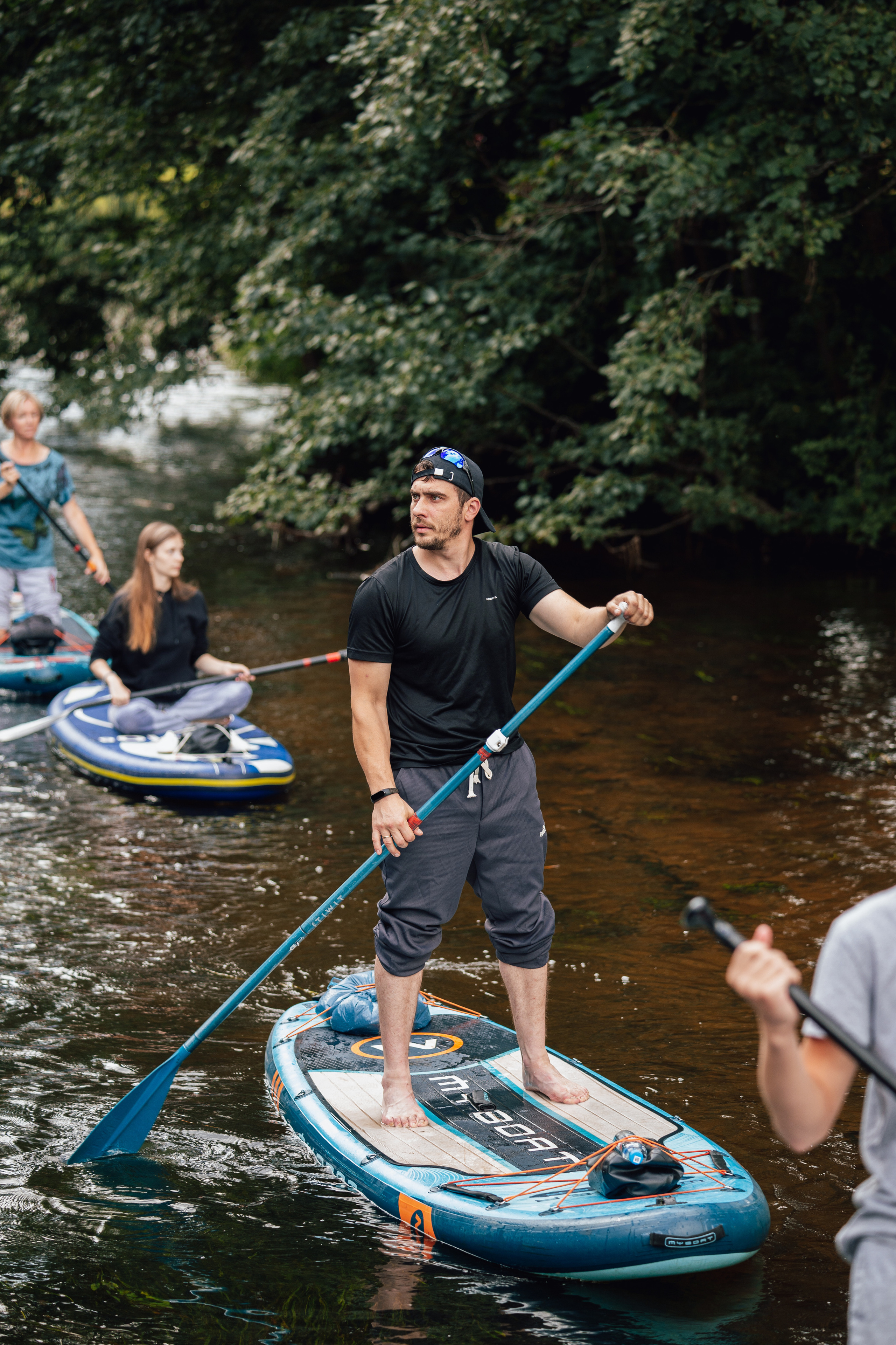 Сплавы на сапах по р. Оредеж. Фотограф в Санкт-Петербурге