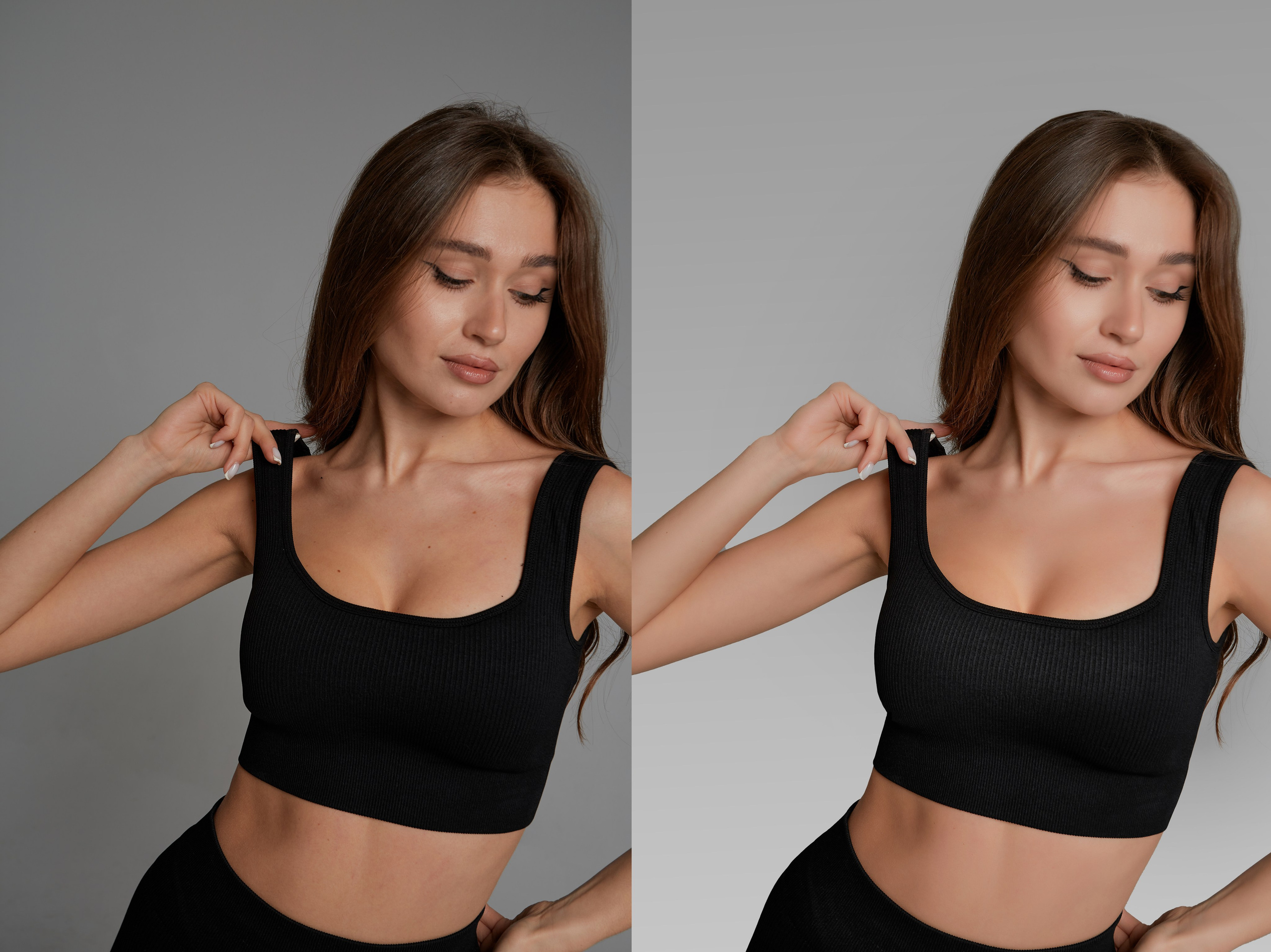 Ретушь портретов для рекламы спортивной одежды — динамика и стиль! | Студия SVITHART