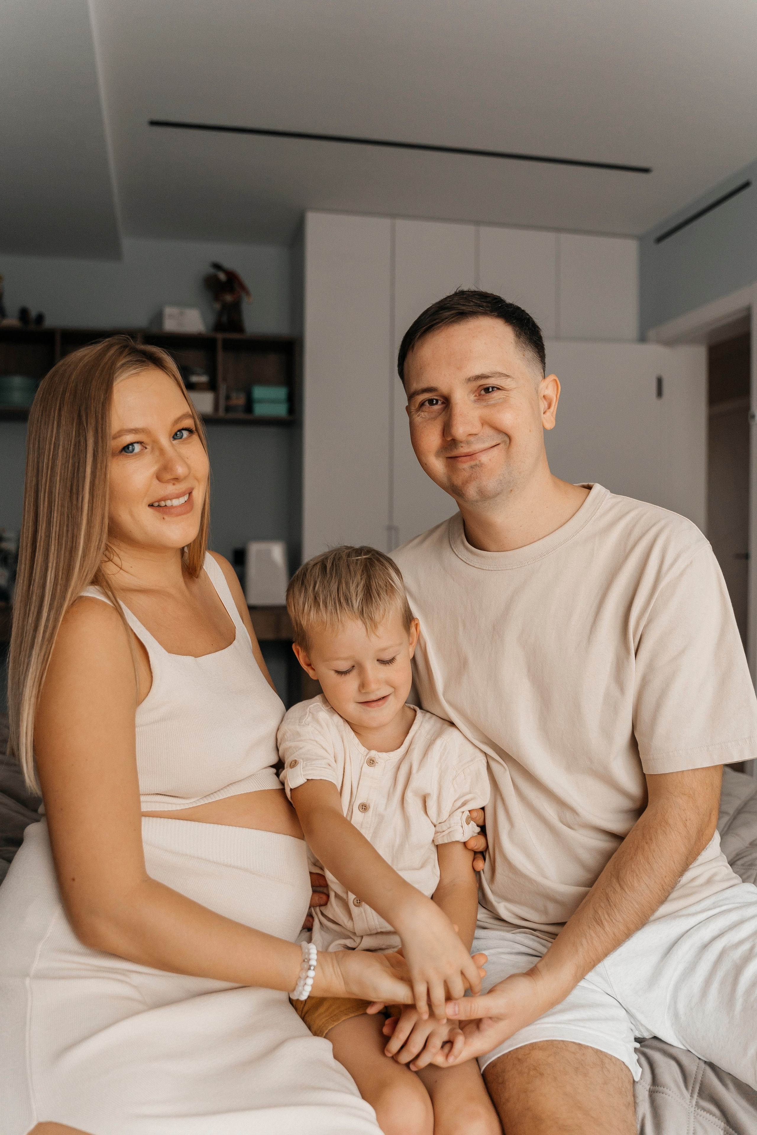 Ваня, Лара и Миша. Волик Мария