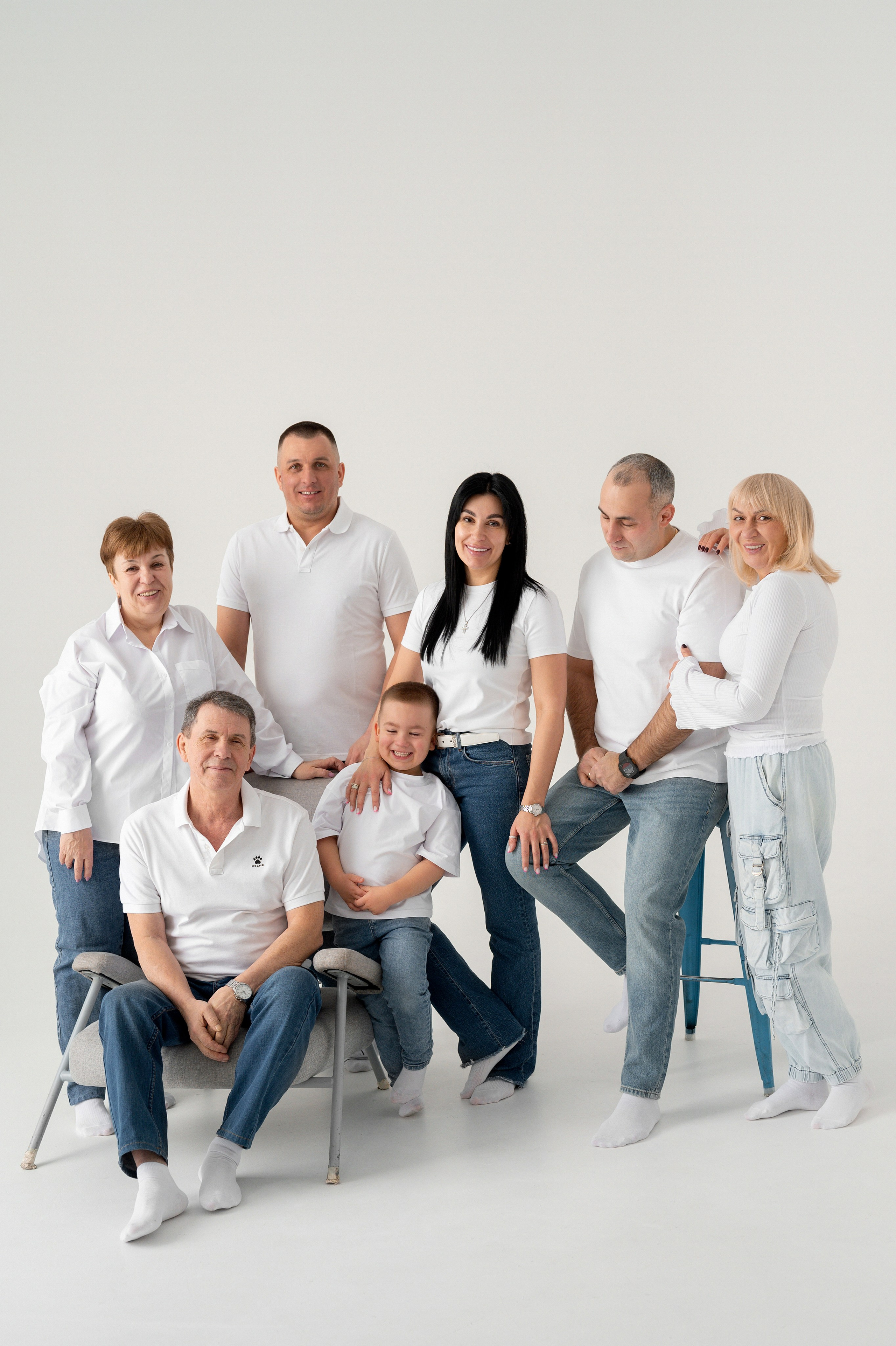 Фотосессия Большой Семьи. Фотограф Юлия Кондратьева