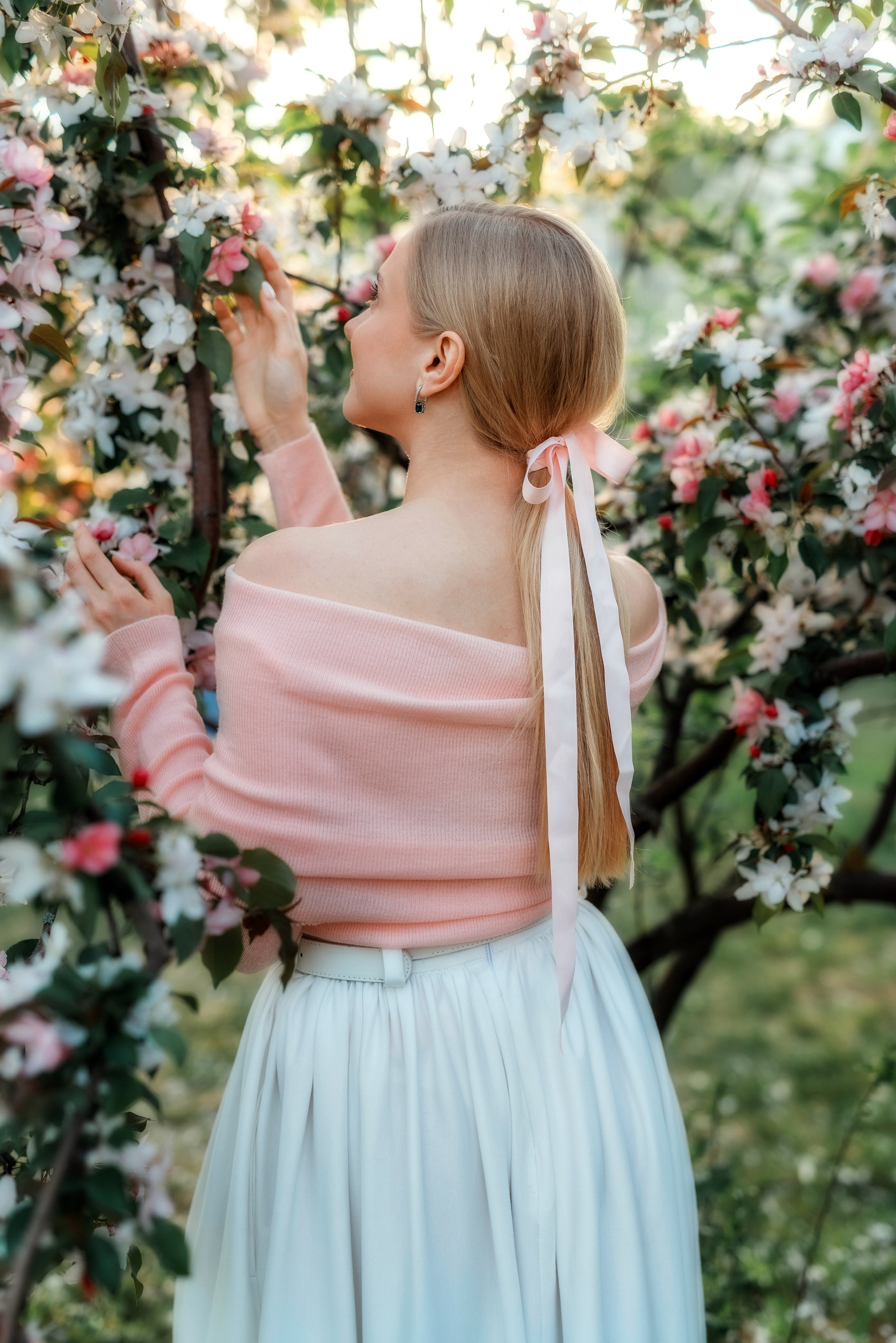 Фотосессия в цветении. Семейный, детский фотограф в Воронеже Анна Никитина