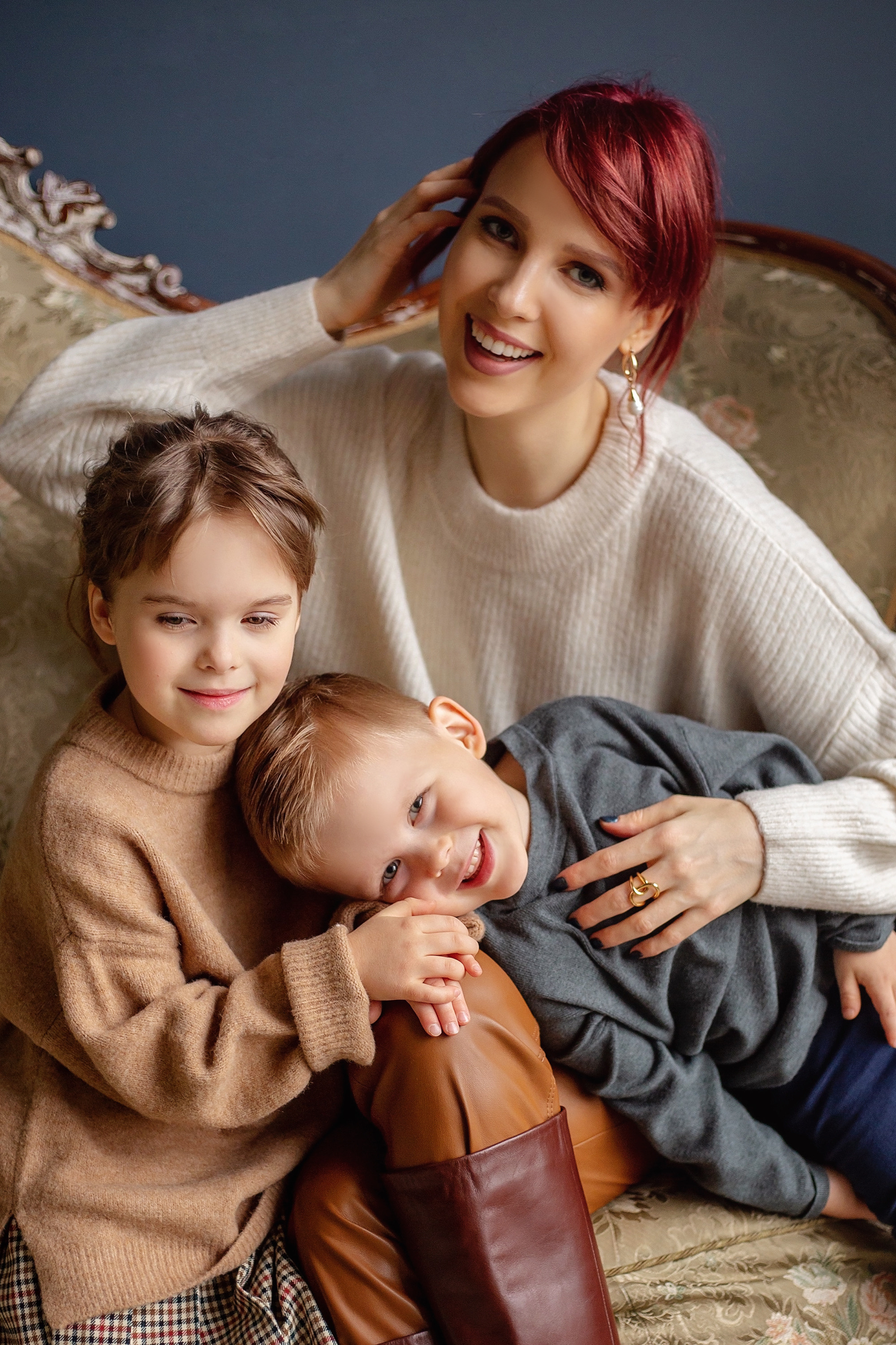 Саша и дети. Фотограф в Москве Ксения Мокрушина | Brand & Women photographer