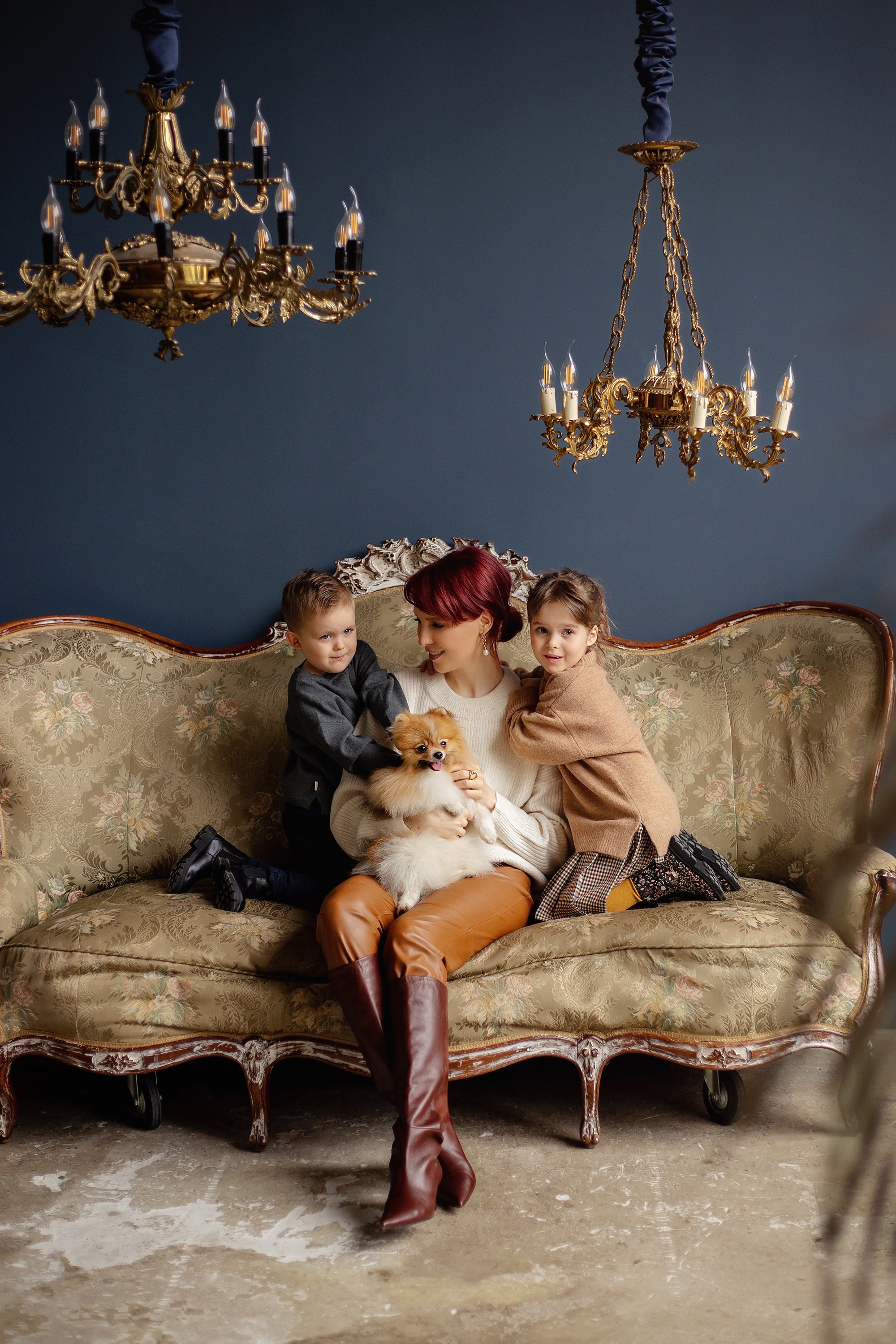 Саша и дети. Фотограф в Москве Ксения Мокрушина | Brand & Women photographer