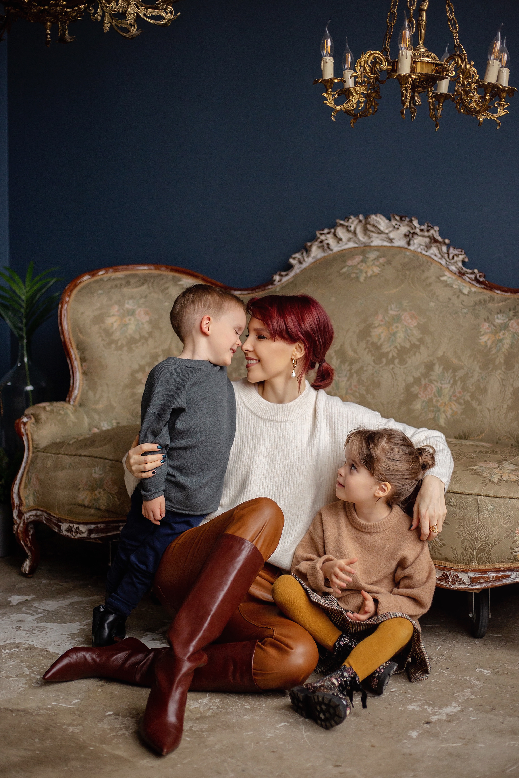 Саша и дети. Фотограф в Москве Ксения Мокрушина | Brand & Women photographer