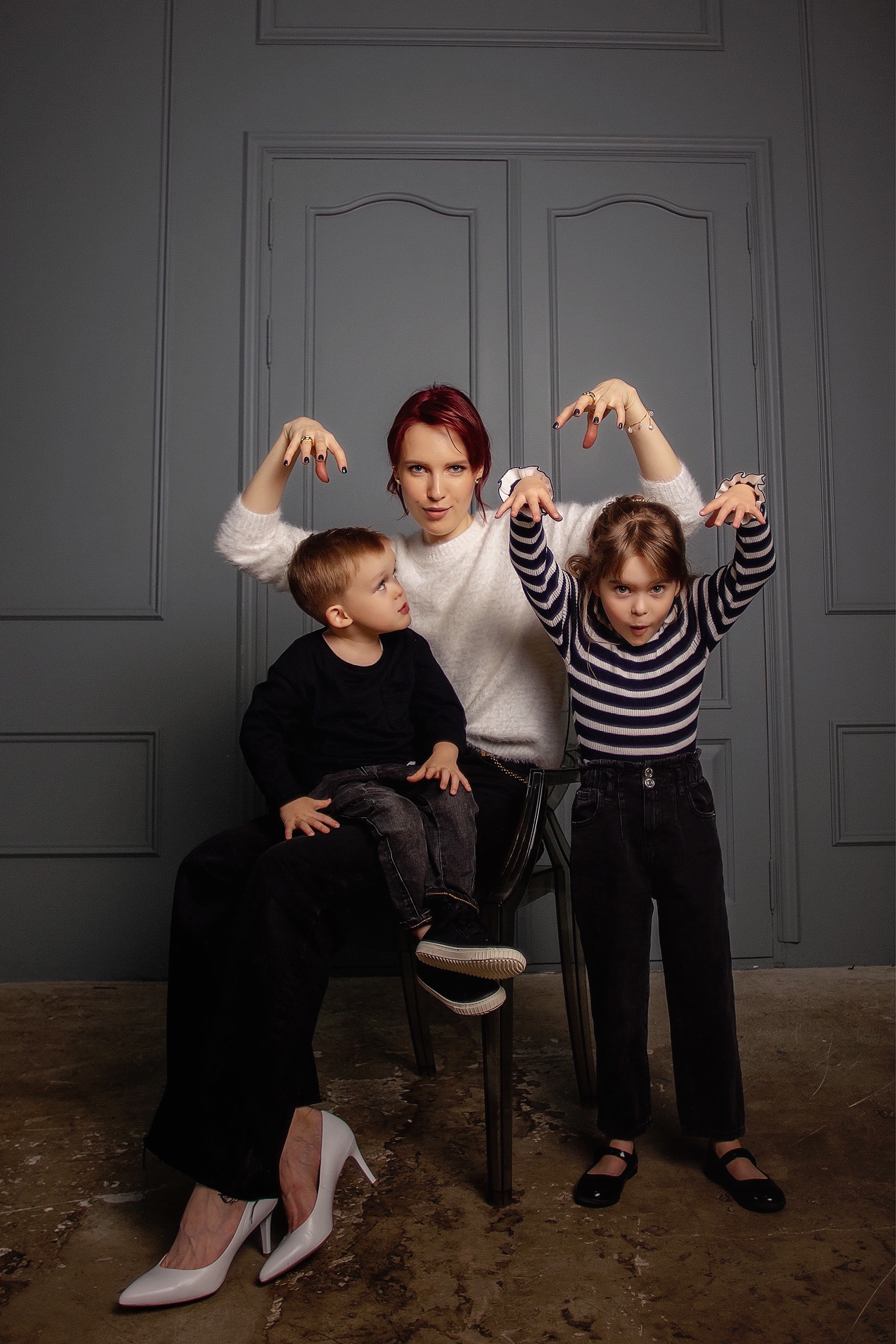 Саша и дети. Фотограф в Москве Ксения Мокрушина | Brand & Women photographer