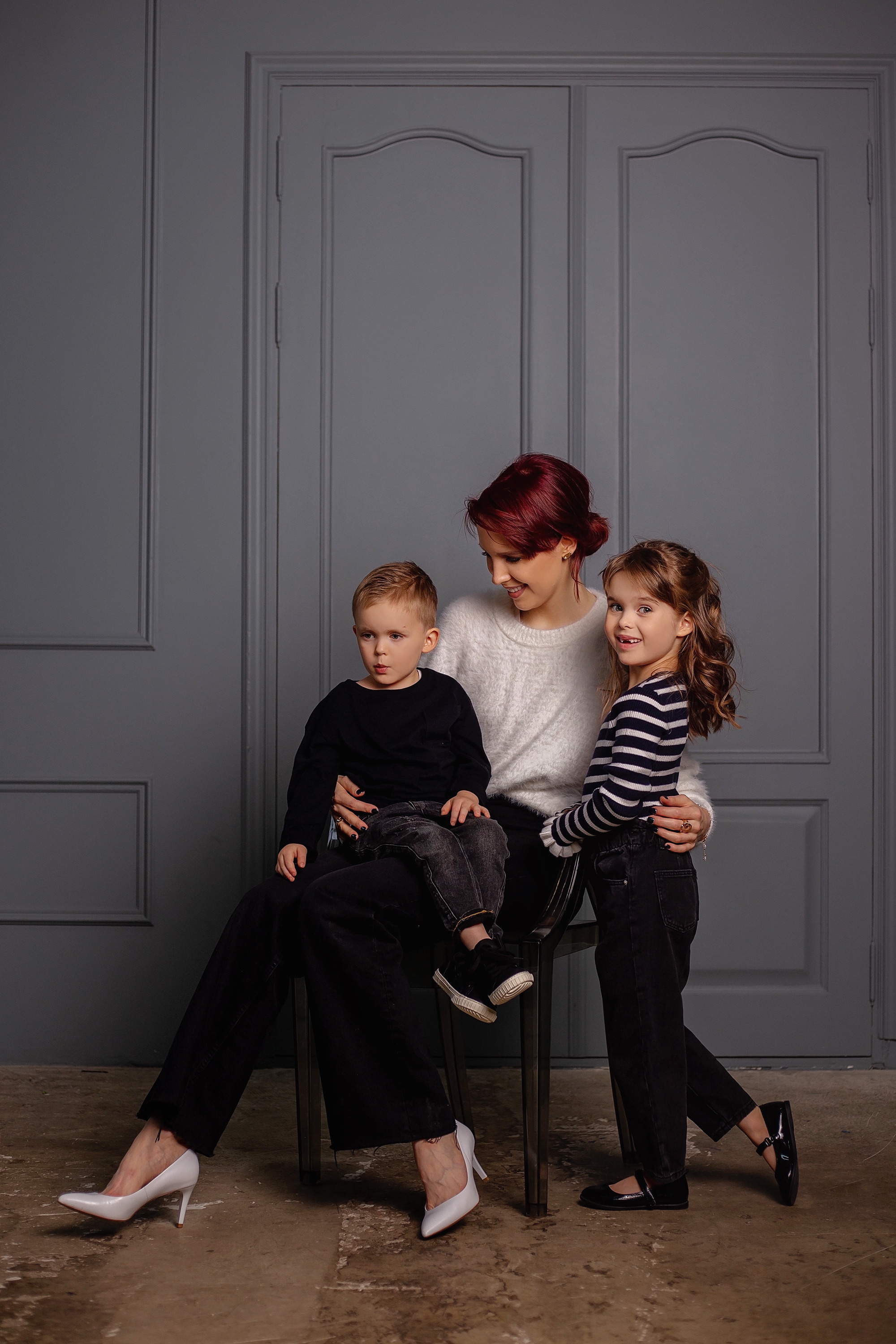 Саша и дети. Фотограф в Москве Ксения Мокрушина | Brand & Women photographer